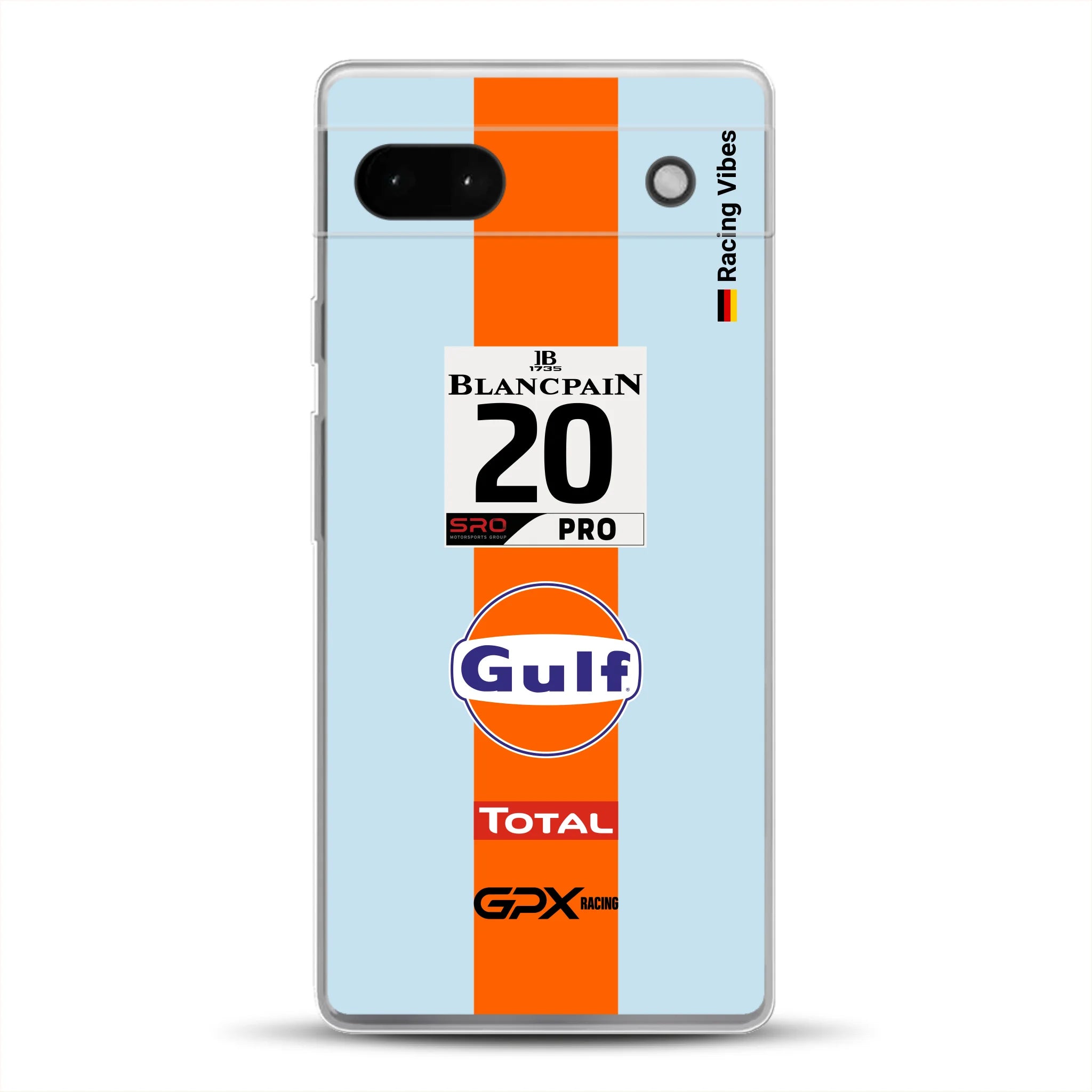 Gulf Porsche GT Livery - Individuelle Handyhülle für Google