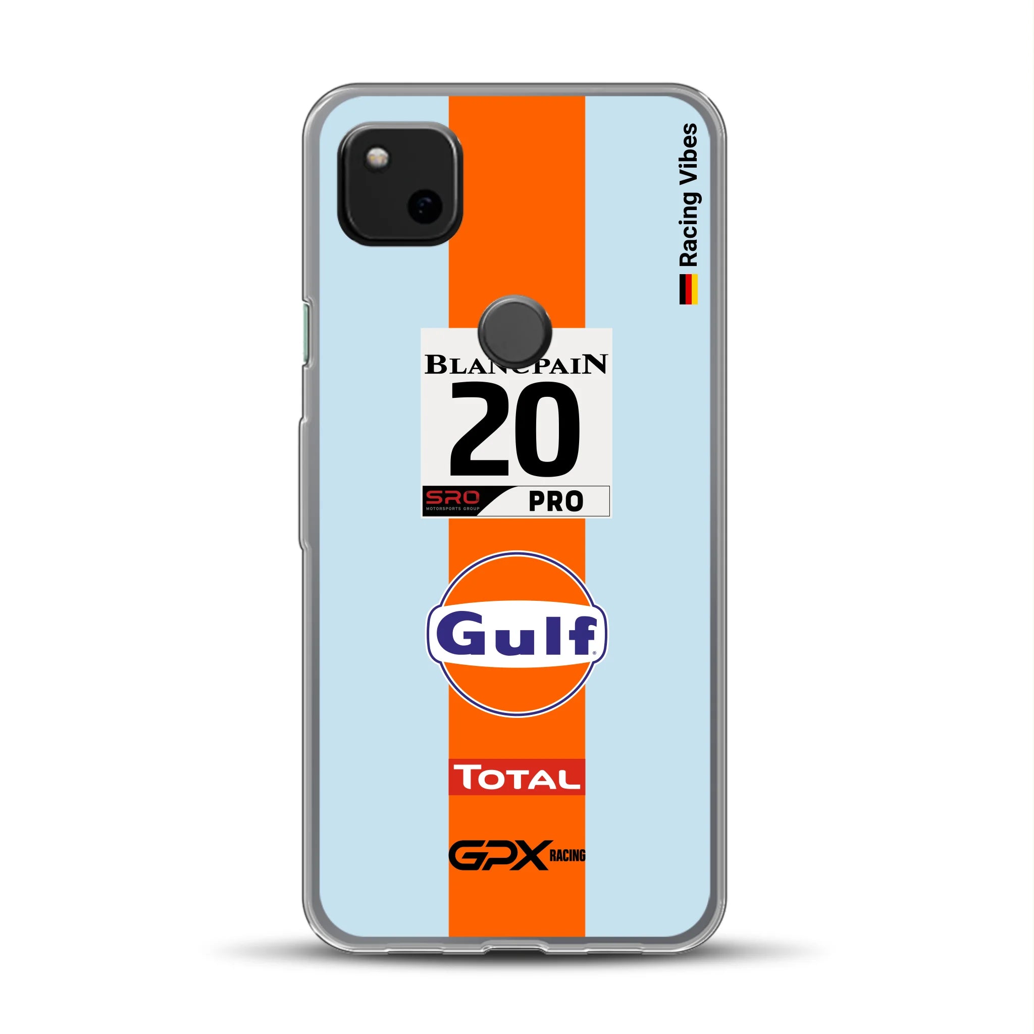 Gulf Porsche GT Livery - Individuelle Handyhülle für Google