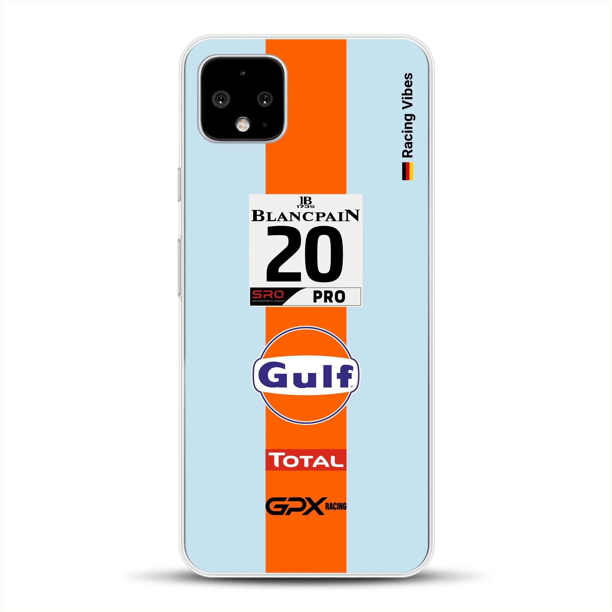 Gulf Porsche GT Livery - Individuelle Handyhülle für Google