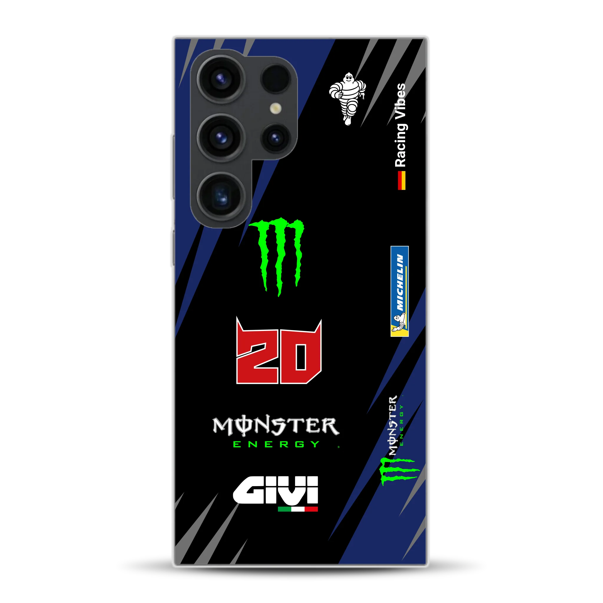 YZR-M1 MotoGP 2025 Livery - Housse de téléphone portable personnalisée pour Samsung
