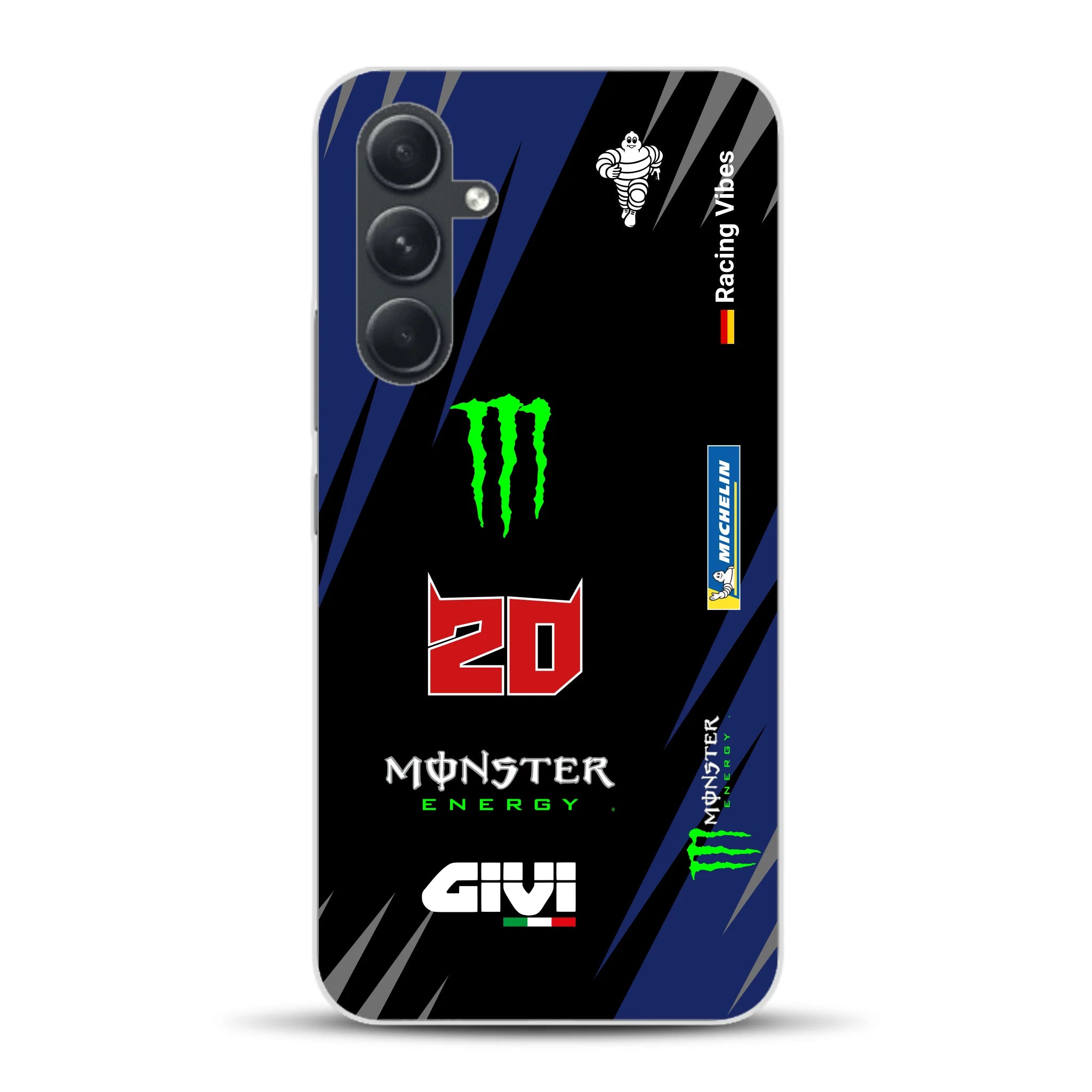 YZR-M1 MotoGP 2025 Livery - Housse de téléphone portable personnalisée pour Samsung