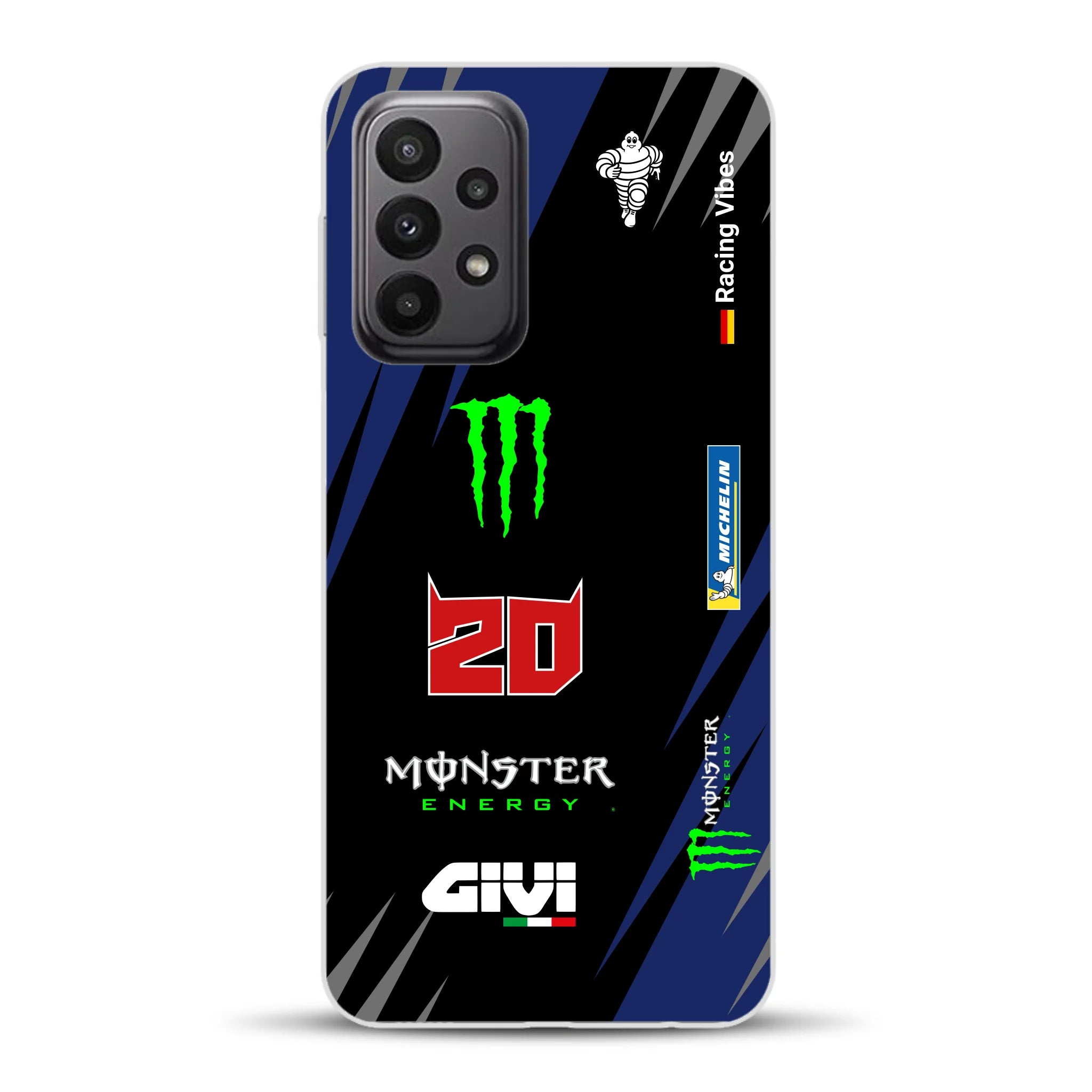 YZR-M1 MotoGP 2025 Livery - Housse de téléphone portable personnalisée pour Samsung