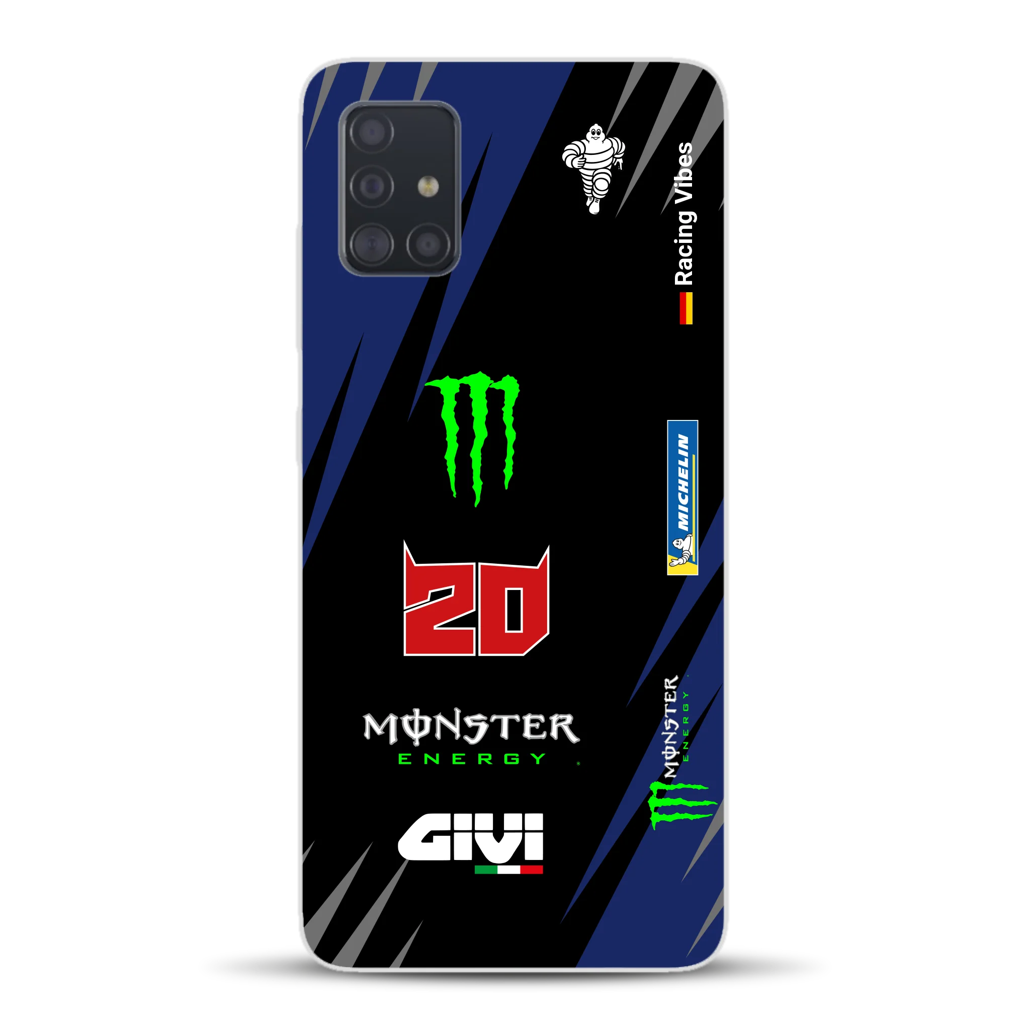 YZR-M1 MotoGP 2025 Livery - Housse de téléphone portable personnalisée pour Samsung