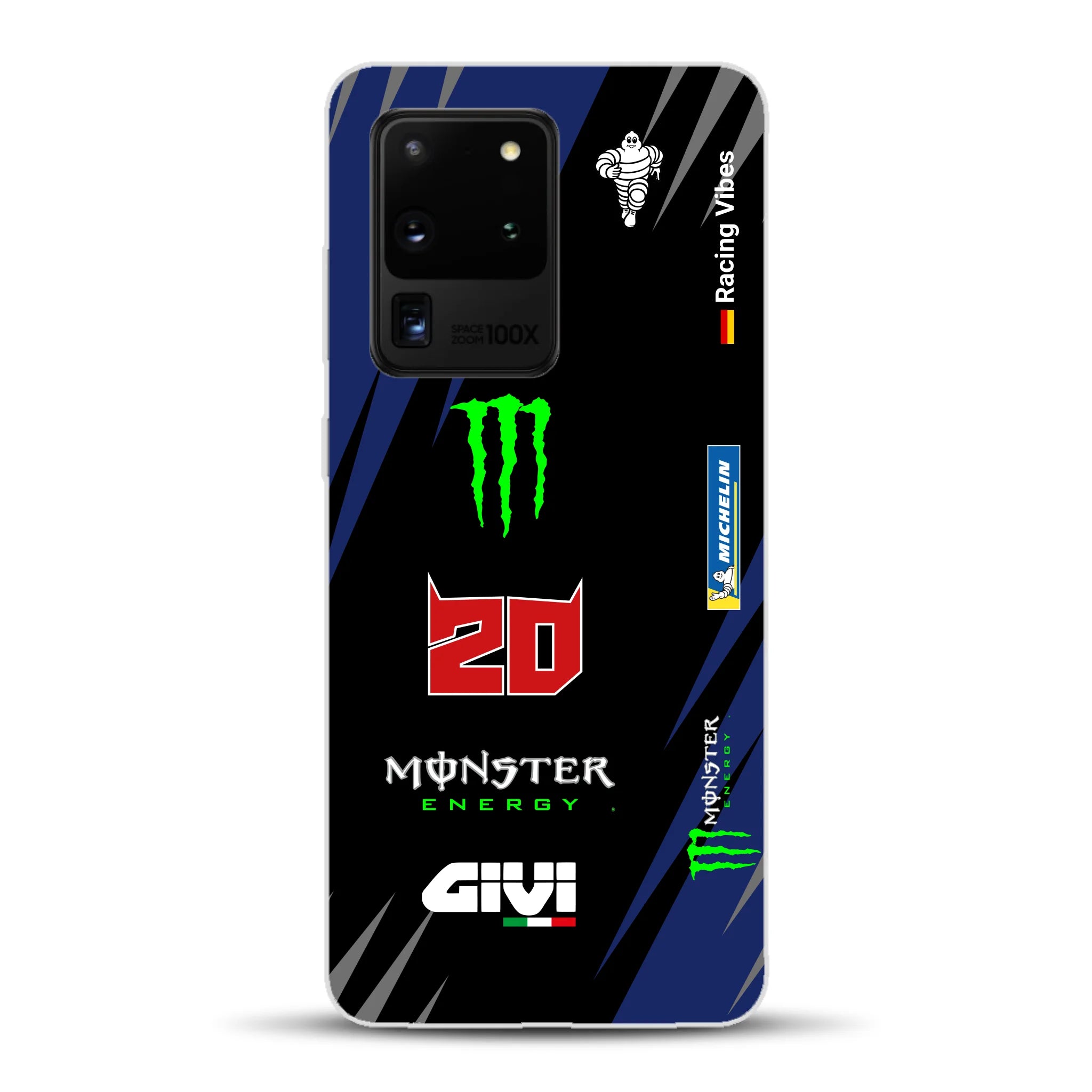 YZR-M1 MotoGP 2025 Livery - Housse de téléphone portable personnalisée pour Samsung