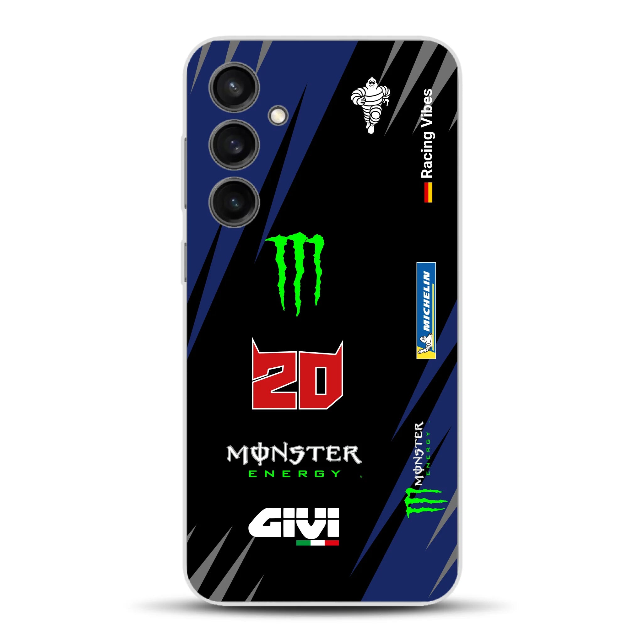 YZR-M1 MotoGP 2025 Livery - Housse de téléphone portable personnalisée pour Samsung