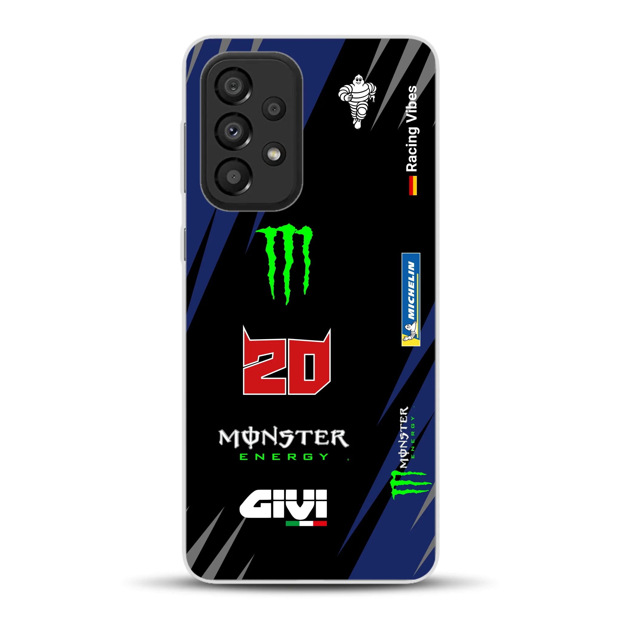 YZR-M1 MotoGP 2025 Livery - Housse de téléphone portable personnalisée pour Samsung