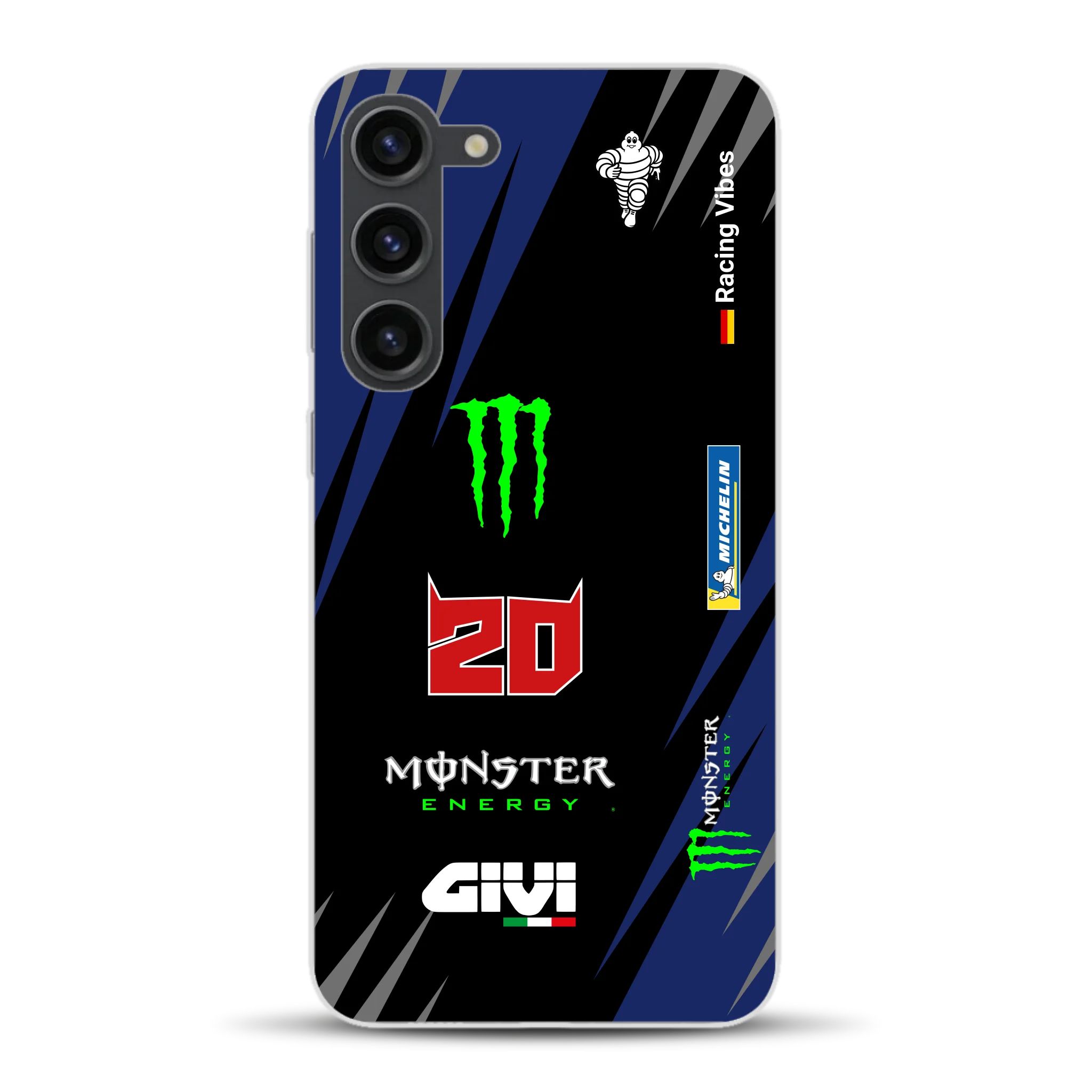 YZR-M1 MotoGP 2025 Livery - Housse de téléphone portable personnalisée pour Samsung