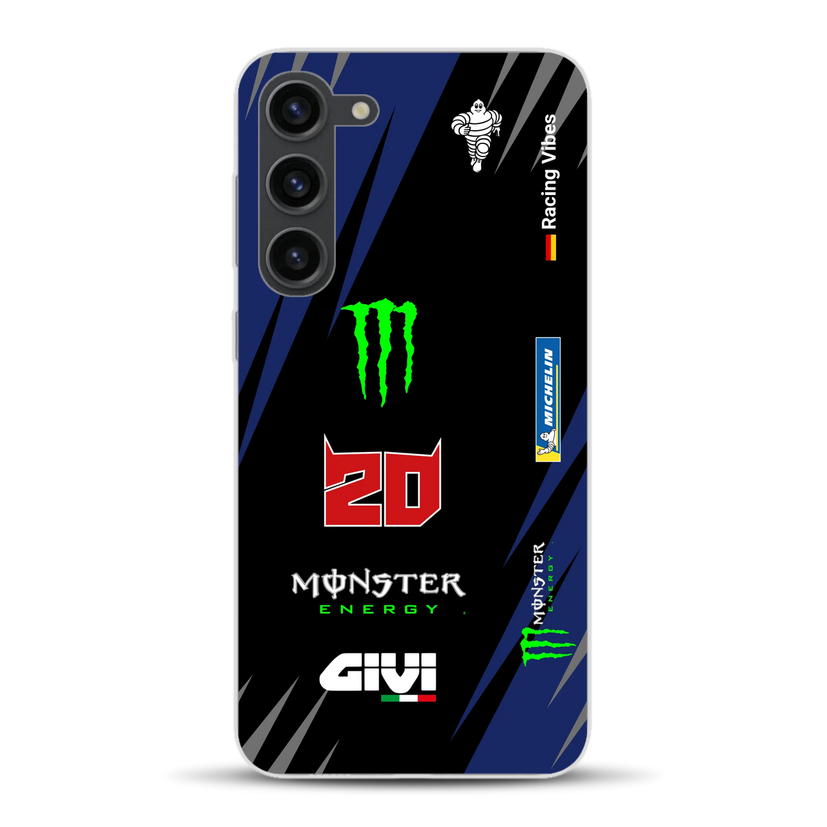 YZR-M1 MotoGP 2025 Livery - Individuelle Handyhülle für Samsung