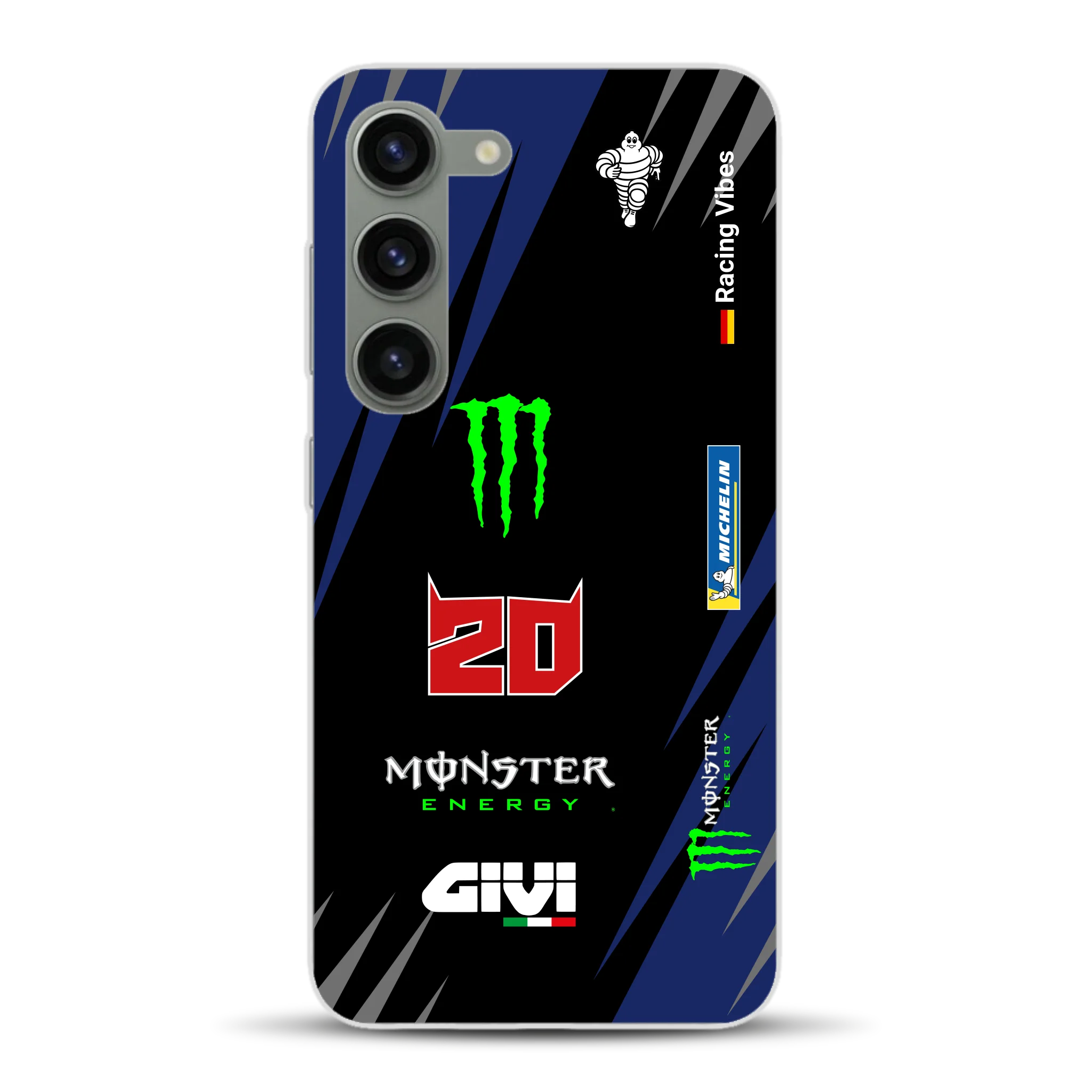 YZR-M1 MotoGP 2025 Livery - Individuelle Handyhülle für Samsung