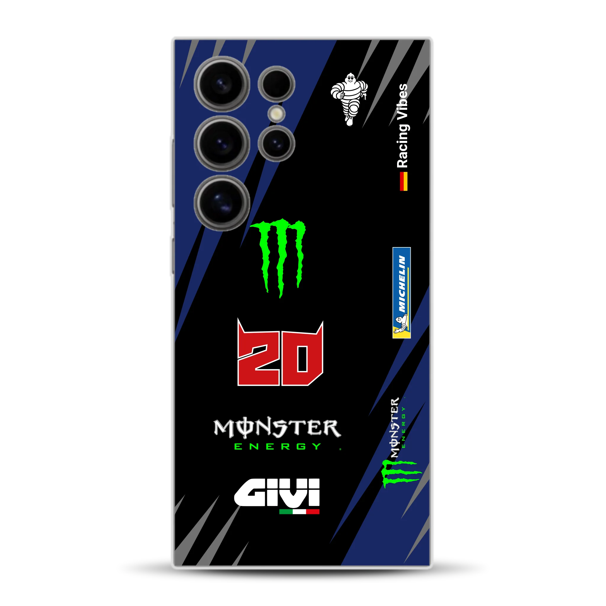 YZR-M1 MotoGP 2025 Livery - Individuelle Handyhülle für Samsung