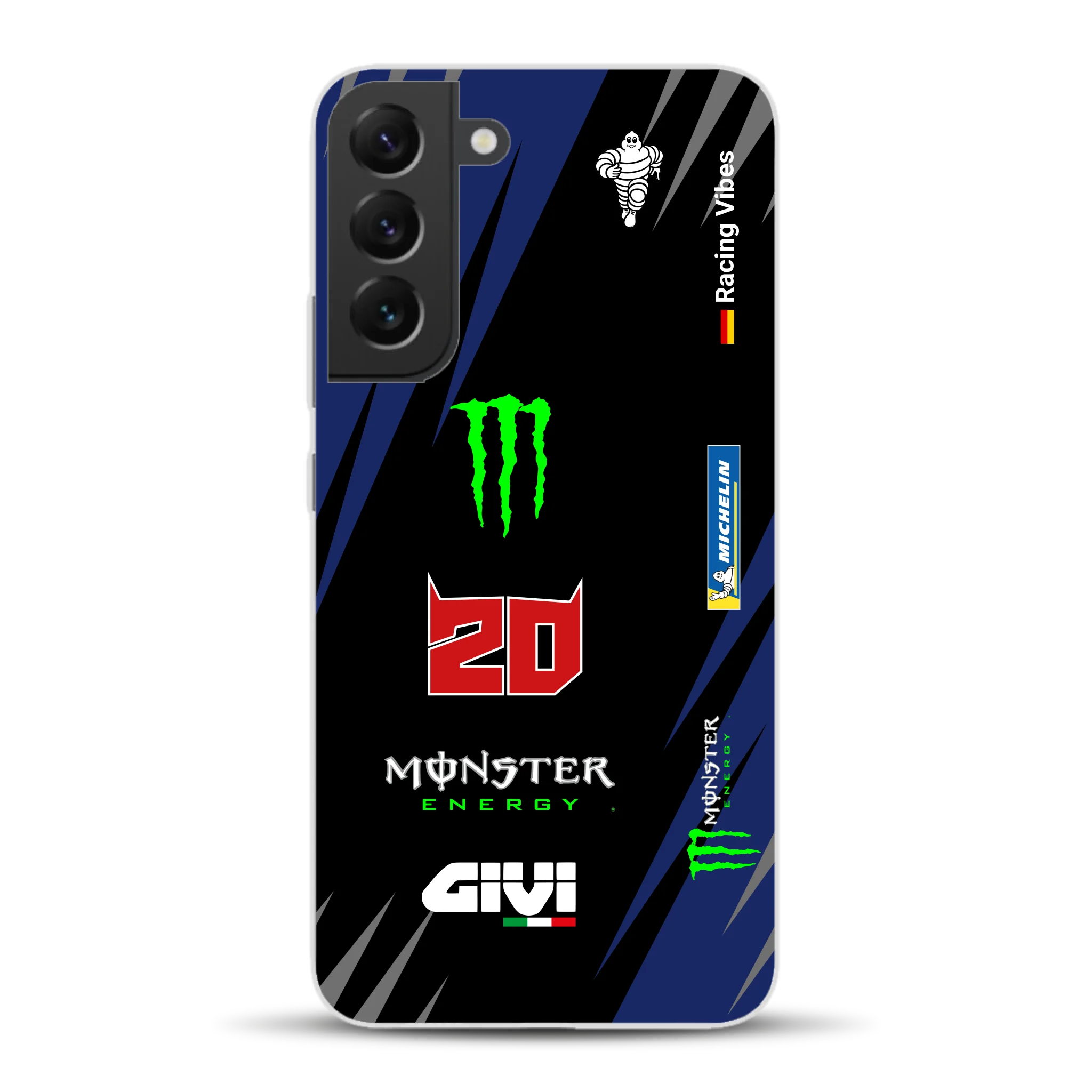 YZR-M1 MotoGP 2025 Livery - Individuelle Handyhülle für Samsung