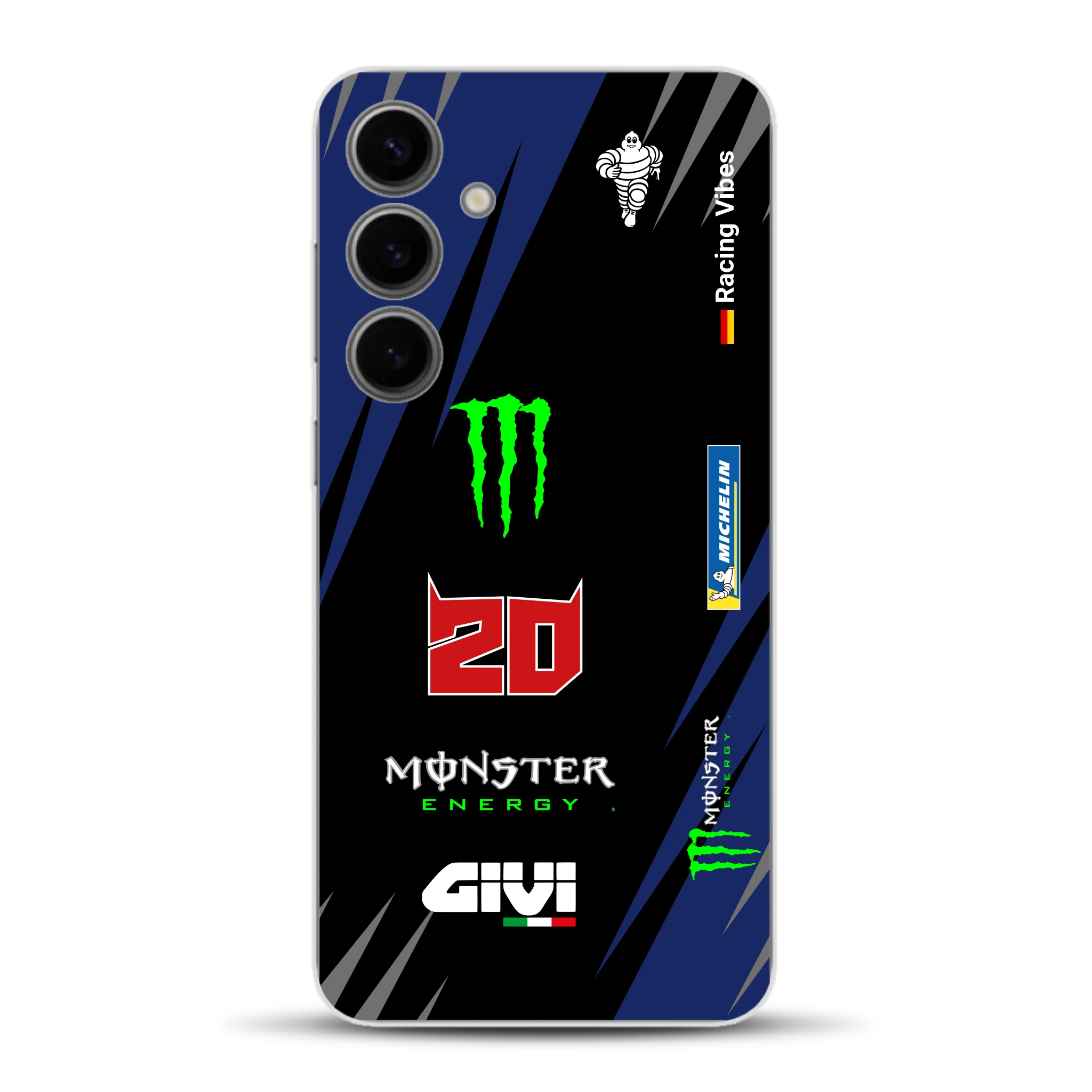 YZR-M1 MotoGP 2025 Livery - Housse de téléphone portable personnalisée pour Samsung
