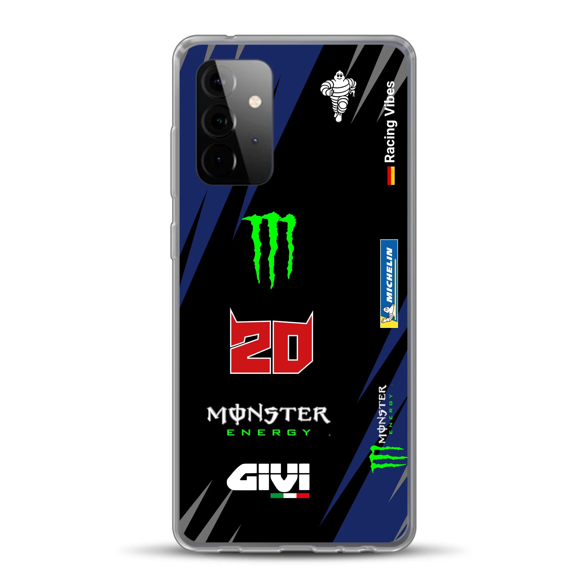 YZR-M1 MotoGP 2025 Livery - Housse de téléphone portable personnalisée pour Samsung