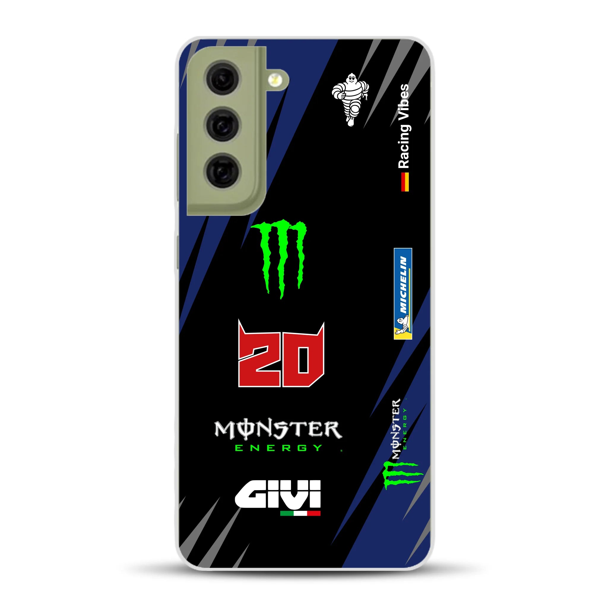 YZR-M1 MotoGP 2025 Livery - Individuelle Handyhülle für Samsung