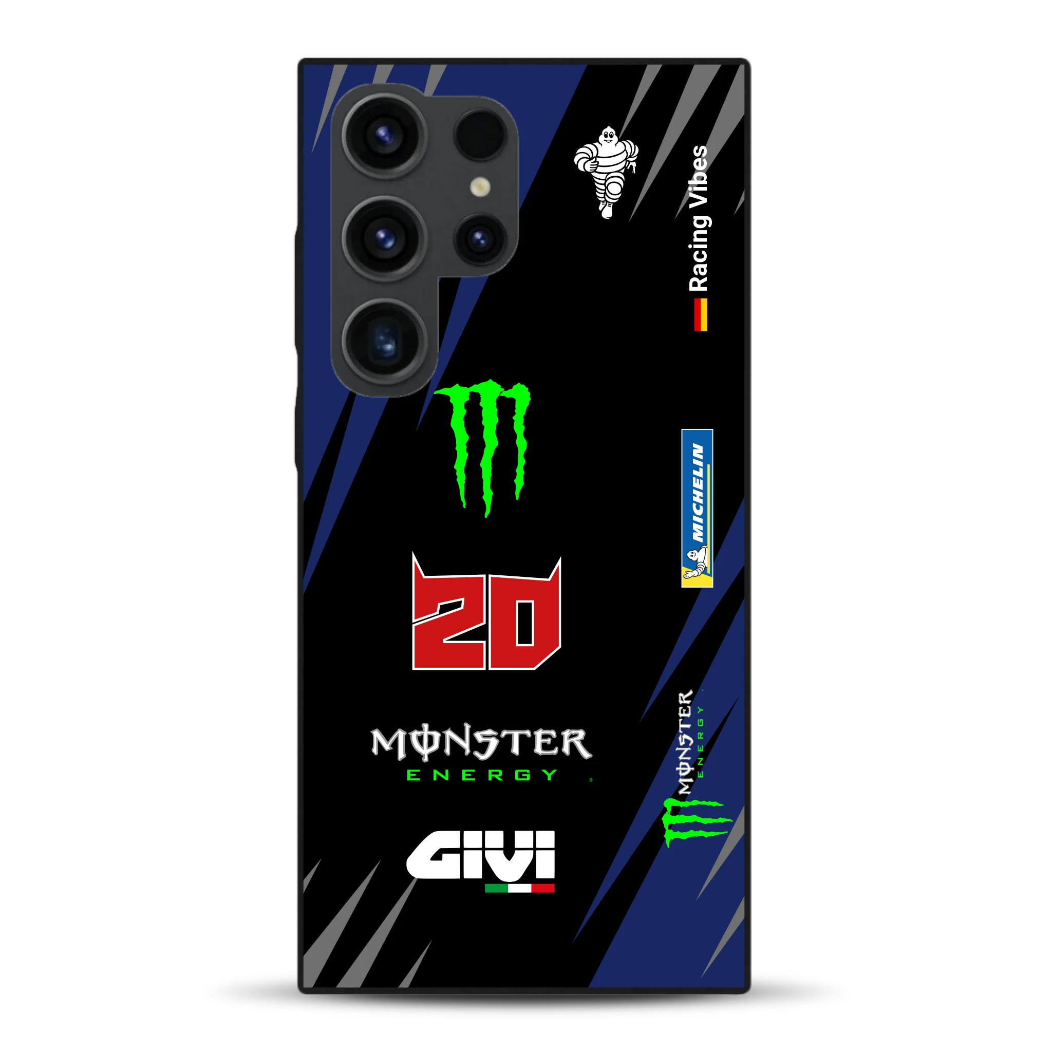YZR-M1 MotoGP 2025 Livery - Housse de téléphone portable personnalisée pour Samsung