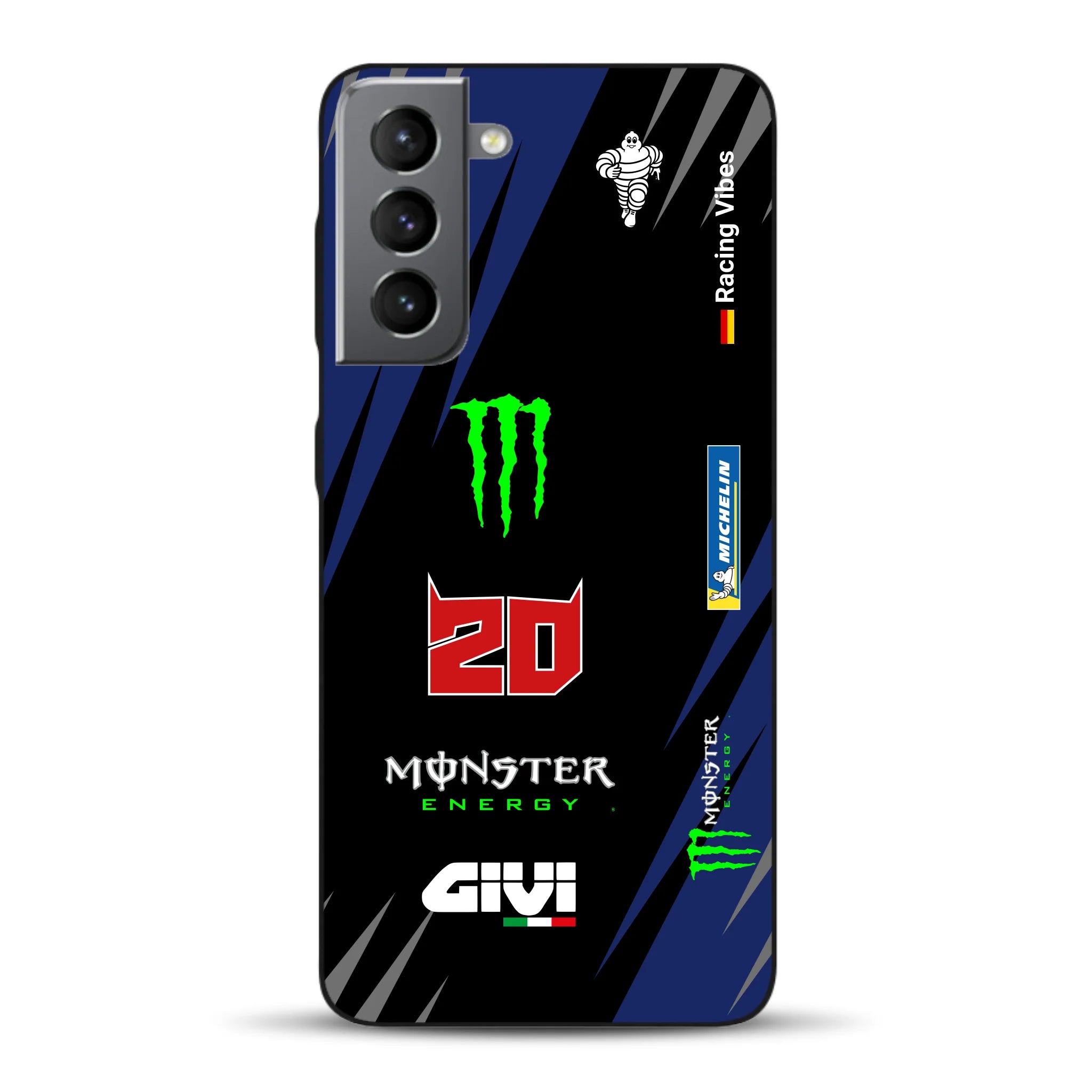 YZR-M1 MotoGP 2025 Livery - Housse de téléphone portable personnalisée pour Samsung