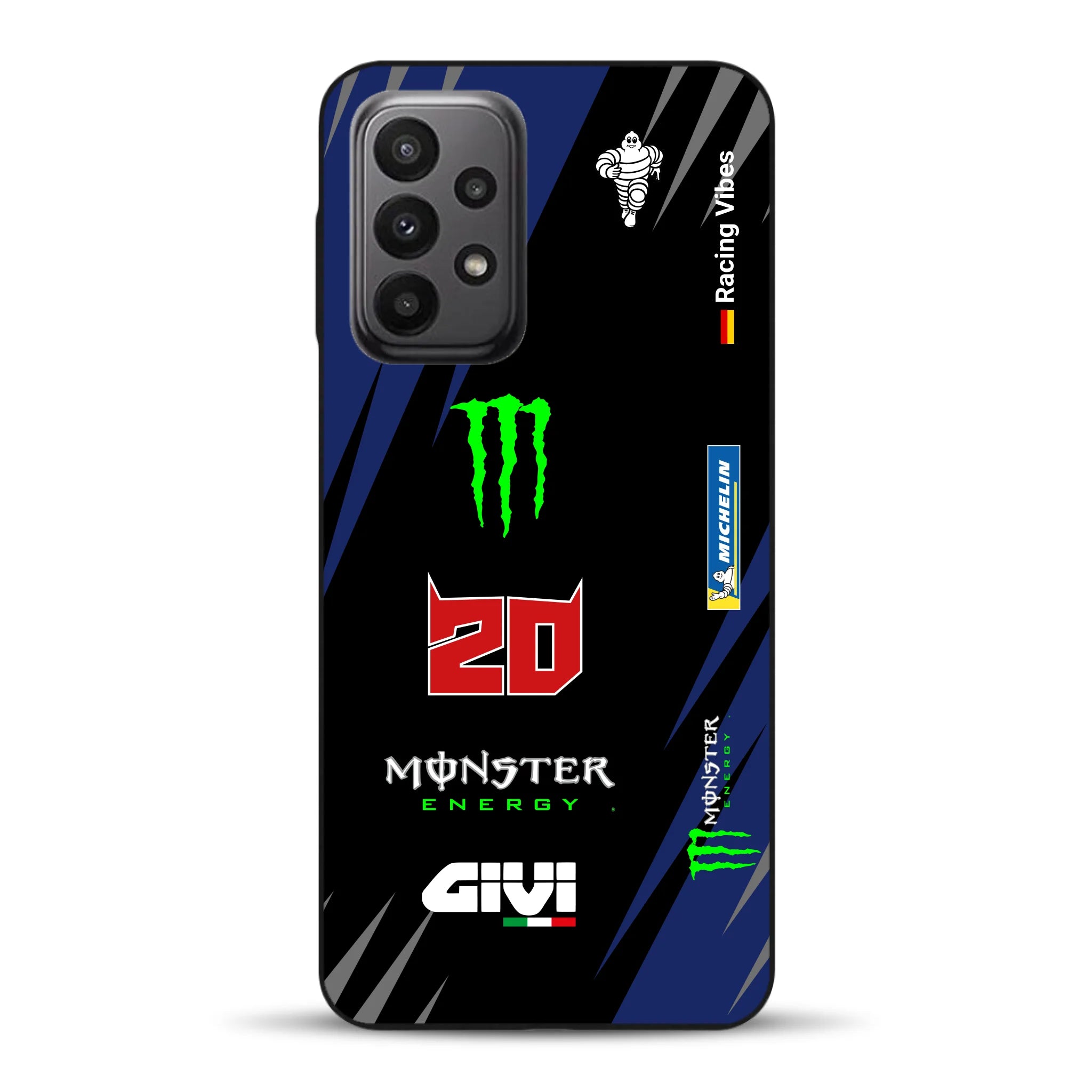 YZR-M1 MotoGP 2025 Livery - Housse de téléphone portable personnalisée pour Samsung