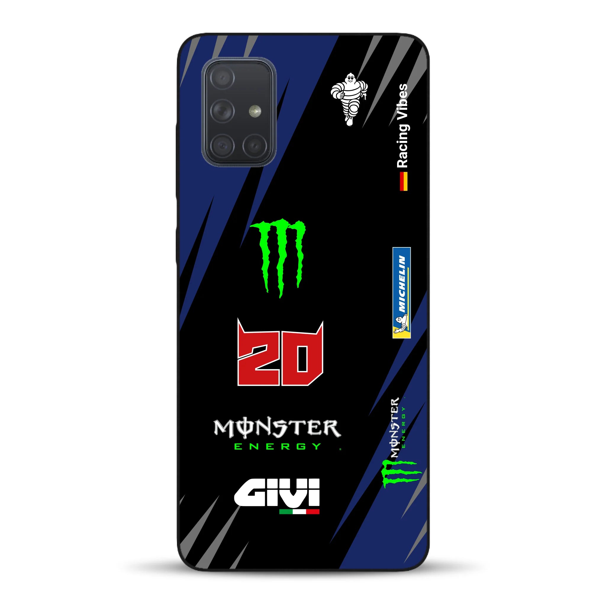 YZR-M1 MotoGP 2025 Livery - Housse de téléphone portable personnalisée pour Samsung