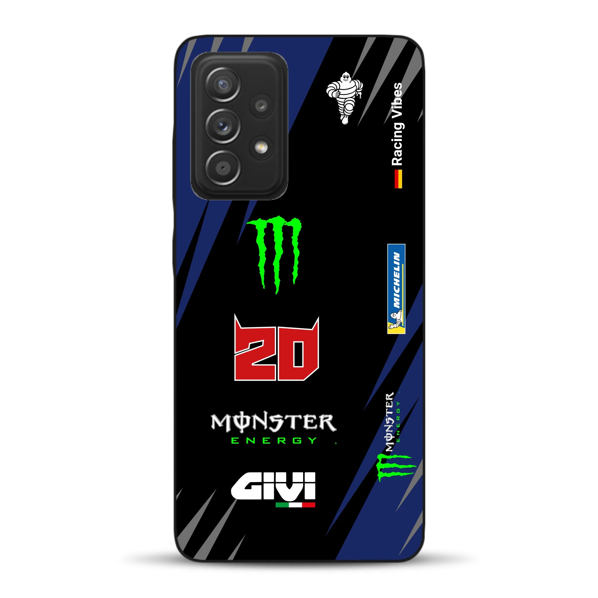 YZR-M1 MotoGP 2025 Livery - Housse de téléphone portable personnalisée pour Samsung