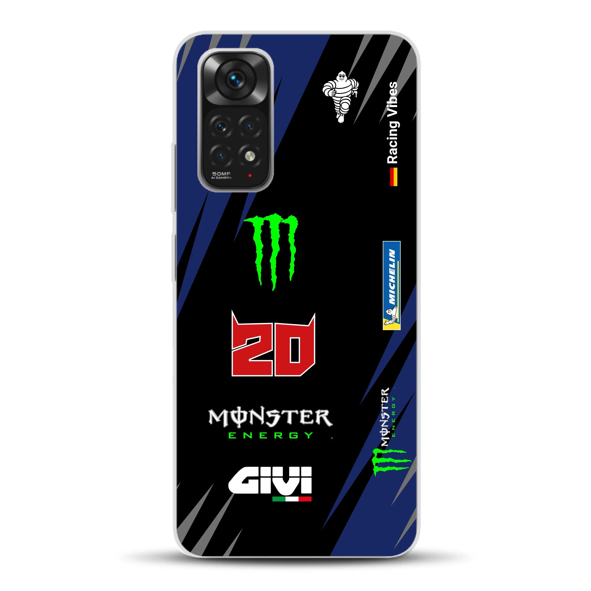 YZR-M1 MotoGP 2025 Livery - Housse de téléphone portable personnalisée pour Xiaomi