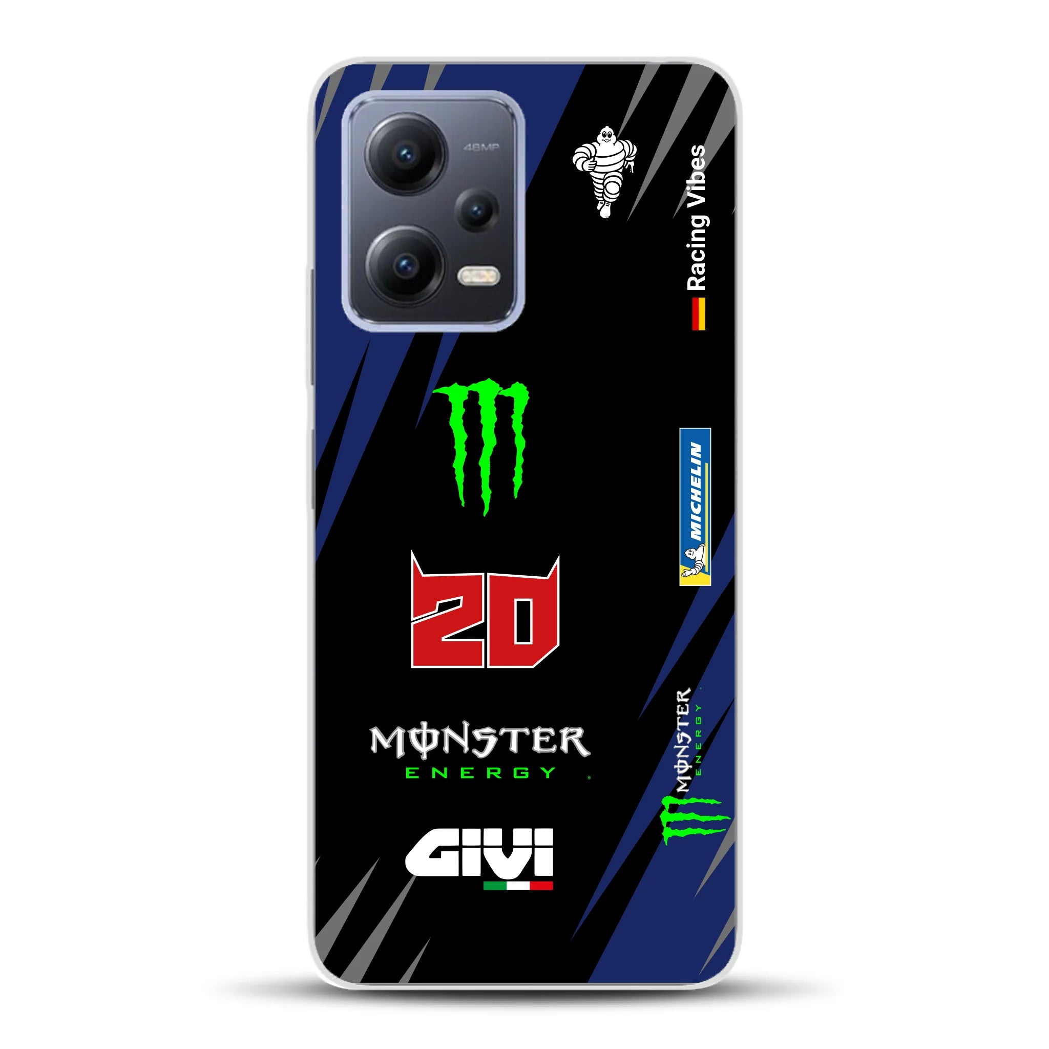 YZR-M1 MotoGP 2025 Livery - Housse de téléphone portable personnalisée pour Xiaomi