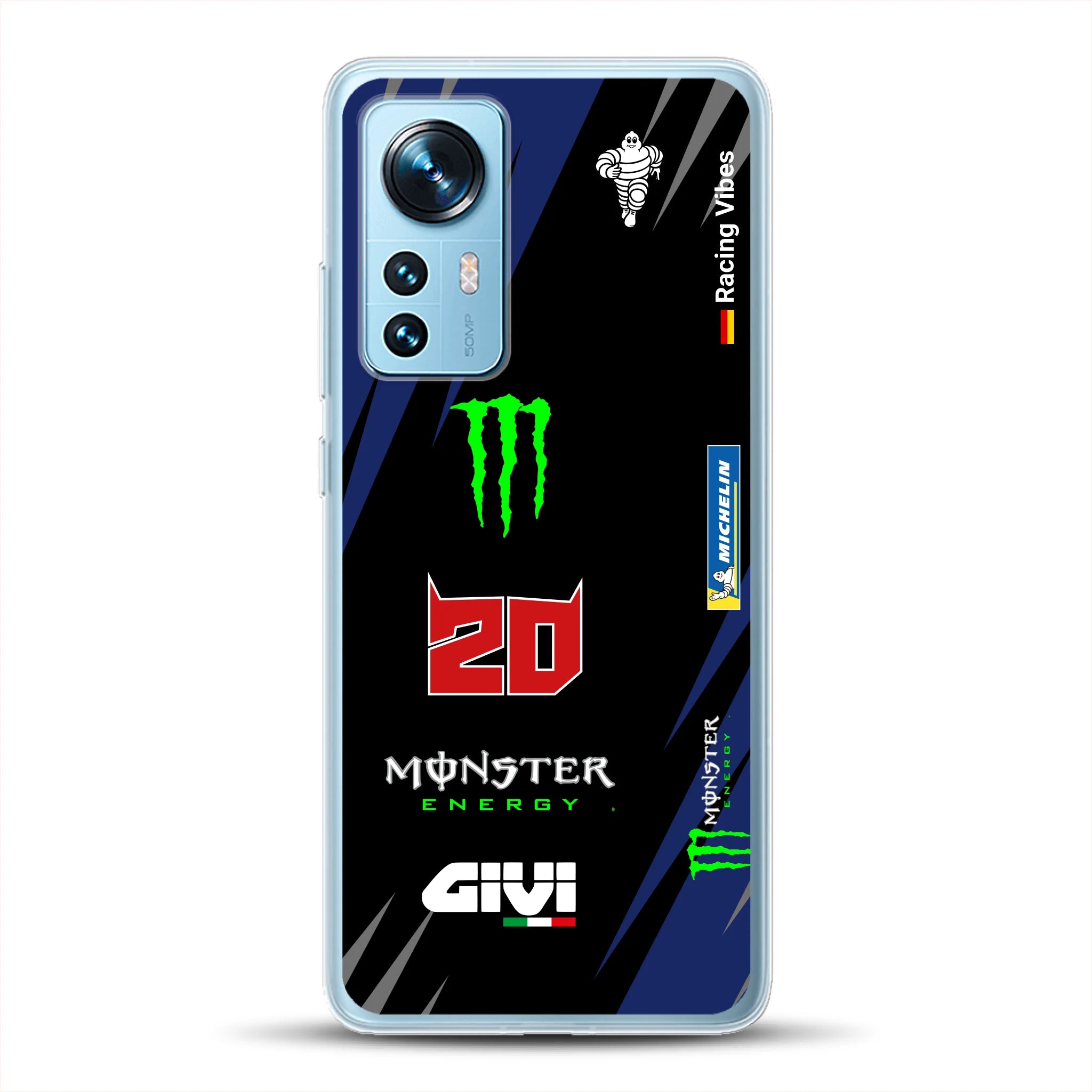 YZR-M1 MotoGP 2025 Livery - Housse de téléphone portable personnalisée pour Xiaomi