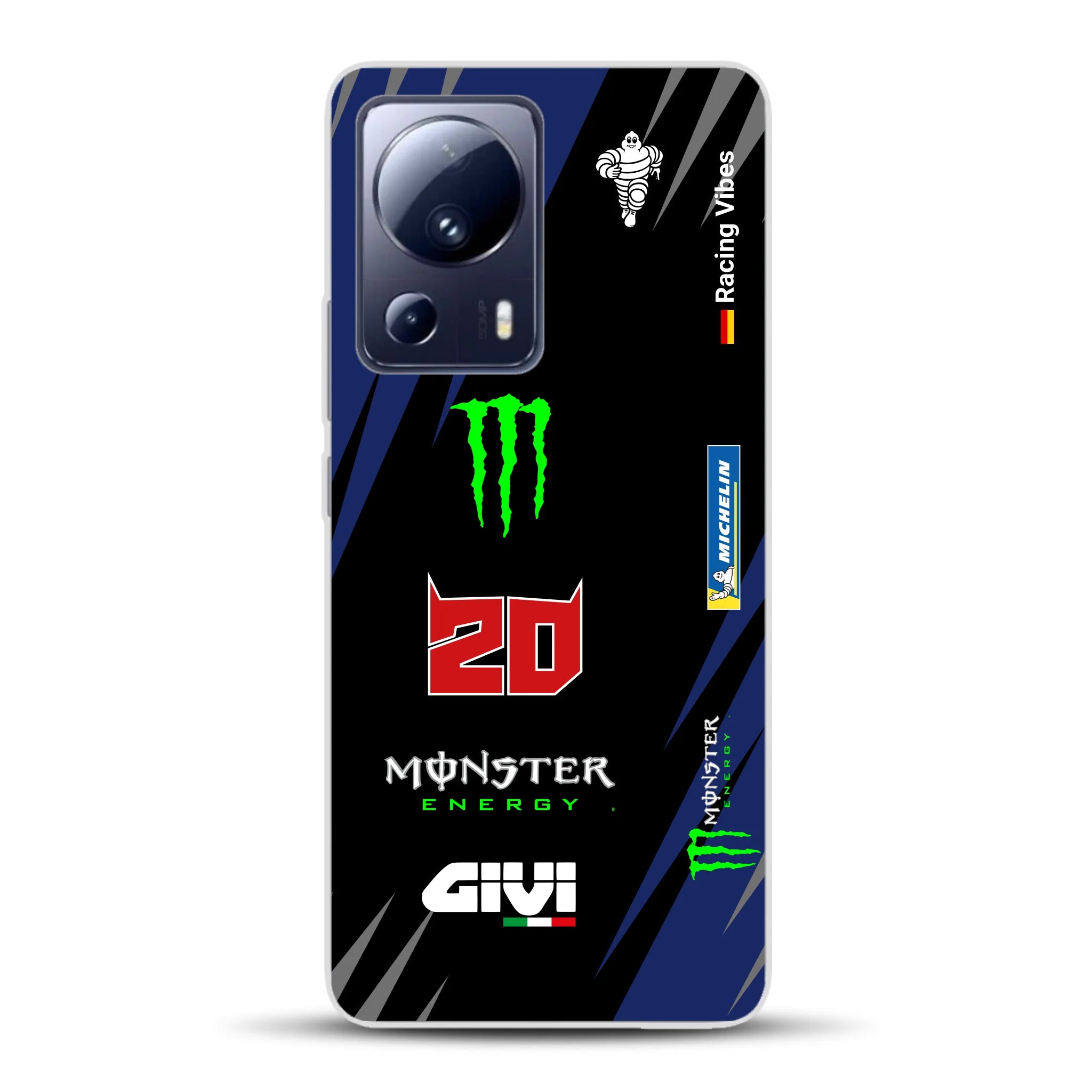 YZR-M1 MotoGP 2025 Livery - Housse de téléphone portable personnalisée pour Xiaomi