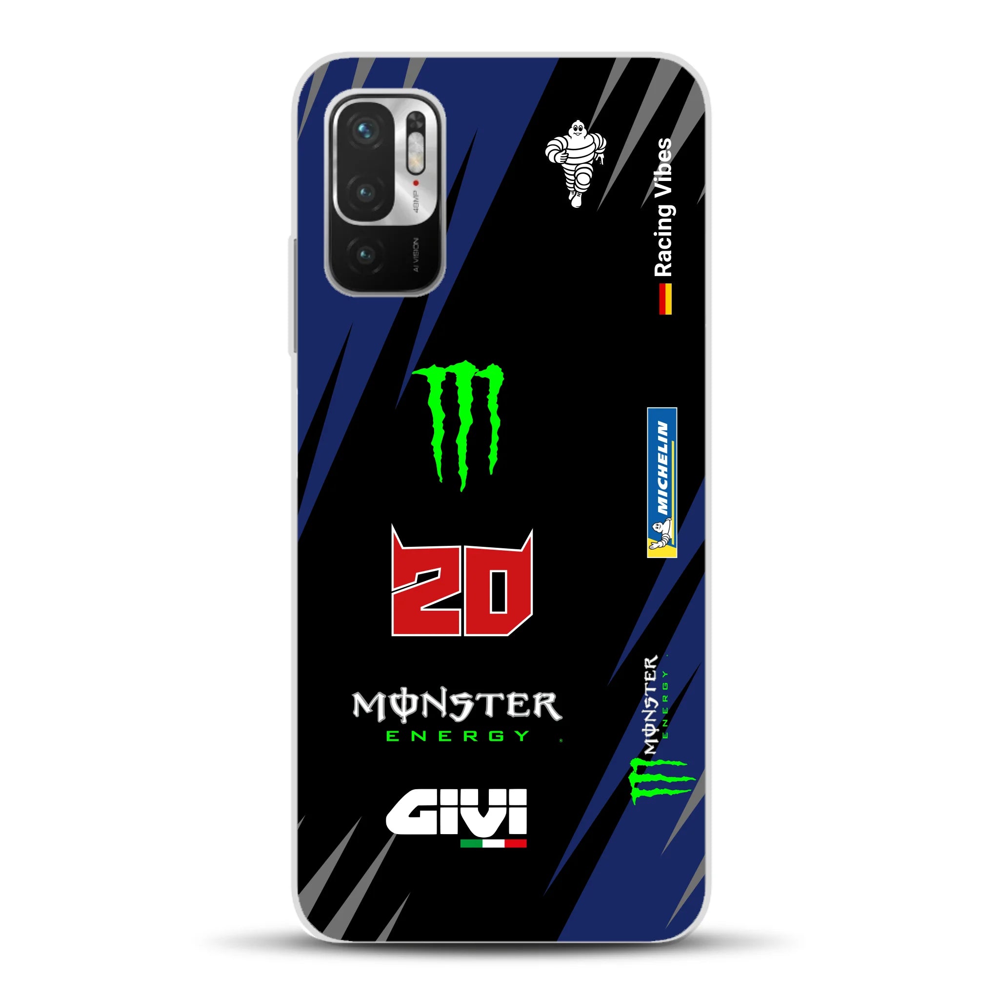YZR-M1 MotoGP 2025 Livery - Housse de téléphone portable personnalisée pour Xiaomi