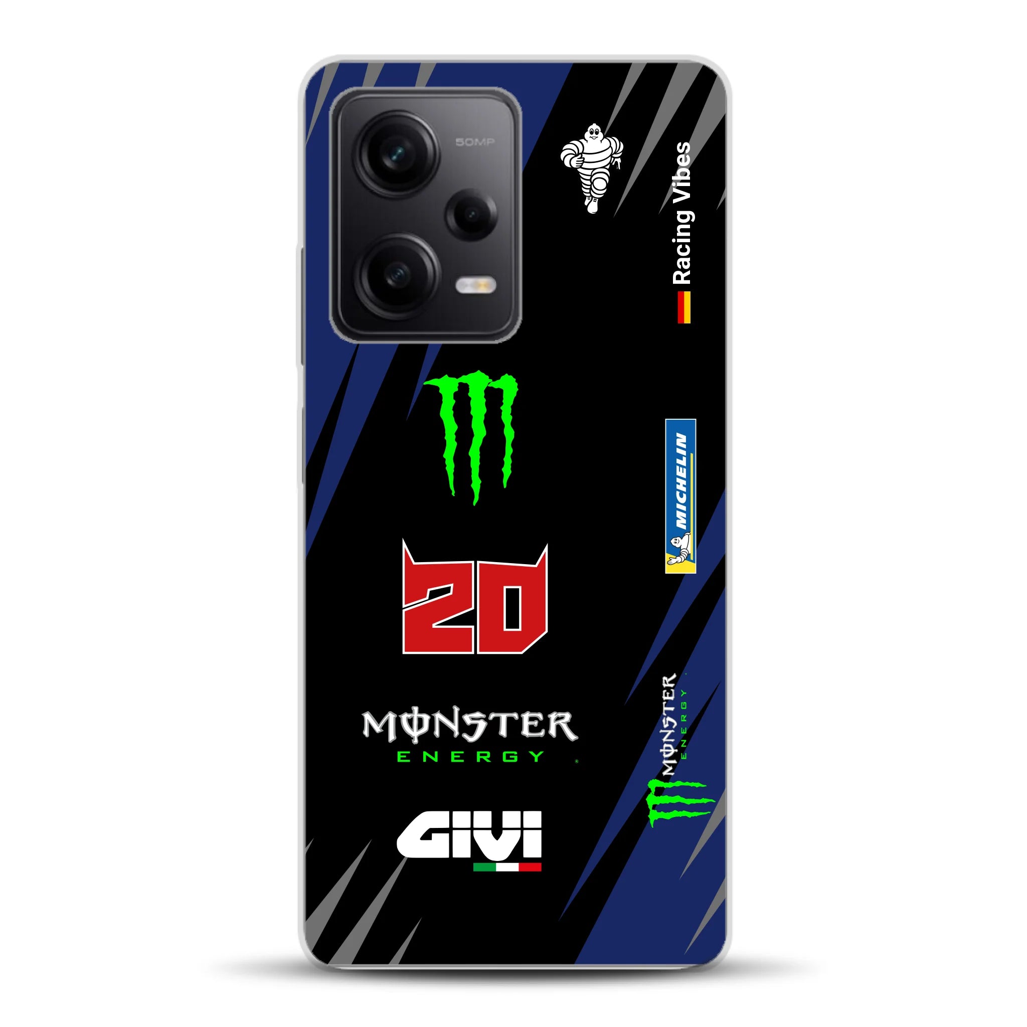 YZR-M1 MotoGP 2025 Livery - Housse de téléphone portable personnalisée pour Xiaomi