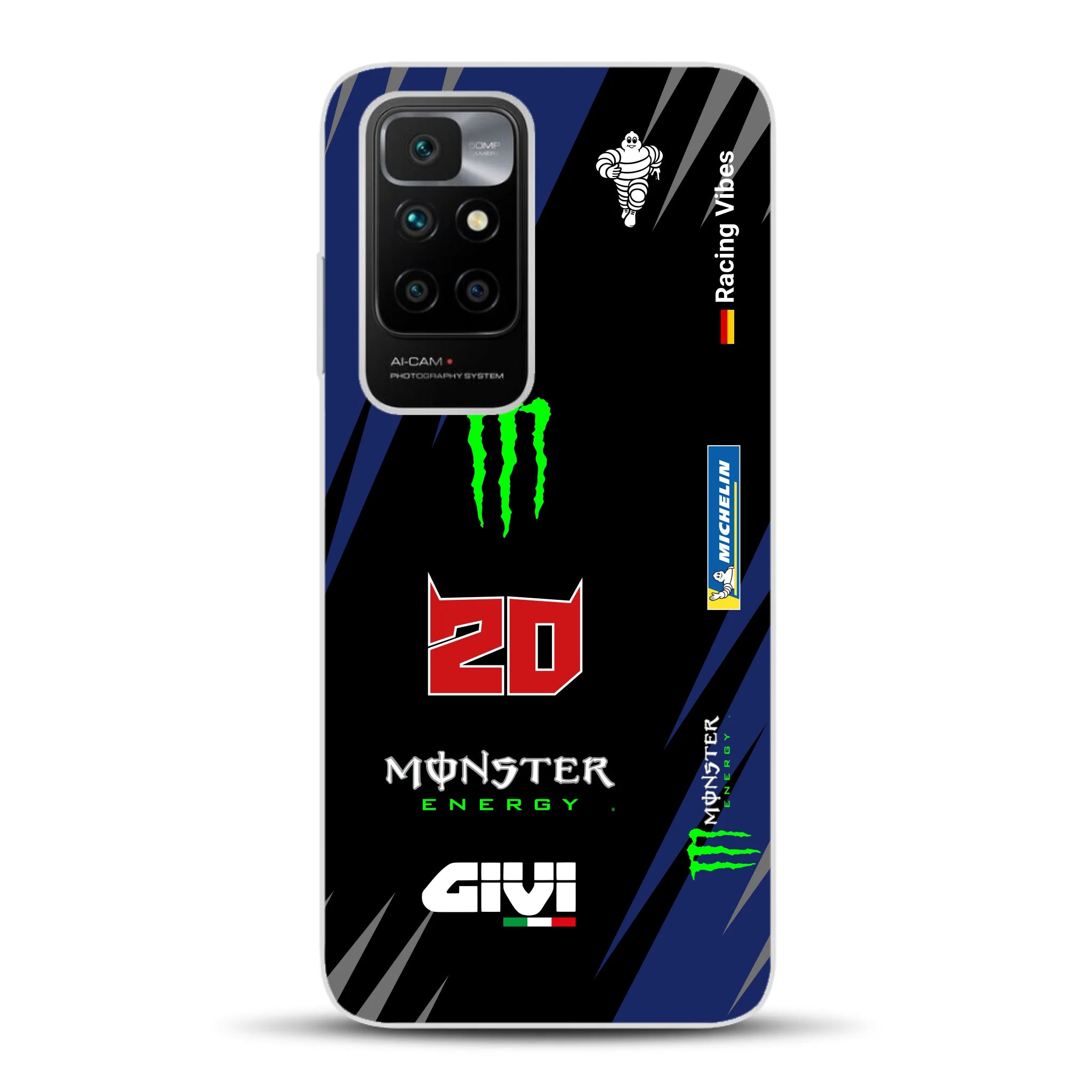 YZR-M1 MotoGP 2025 Livery - Housse de téléphone portable personnalisée pour Xiaomi