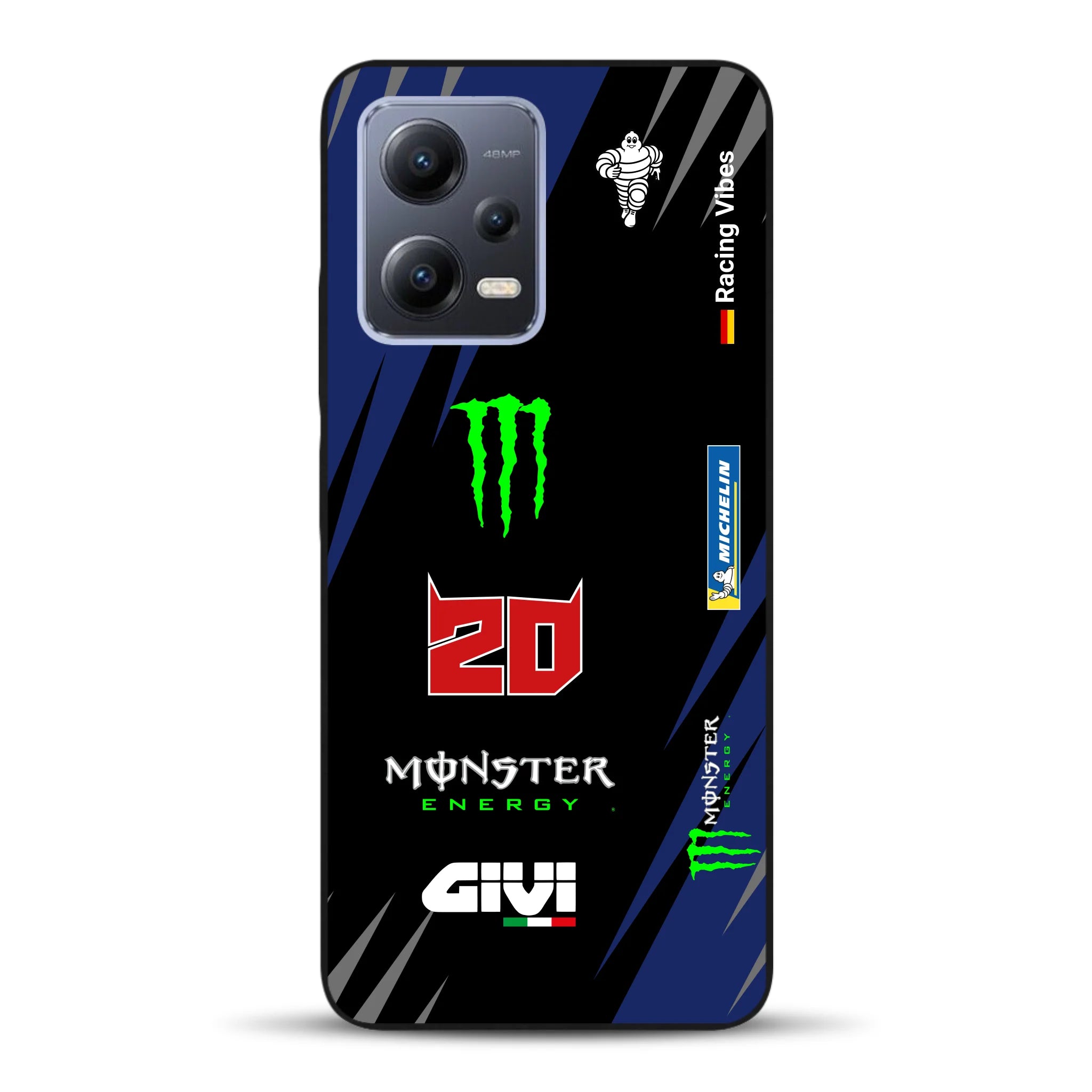YZR-M1 MotoGP 2025 Livery - Housse de téléphone portable personnalisée pour Xiaomi