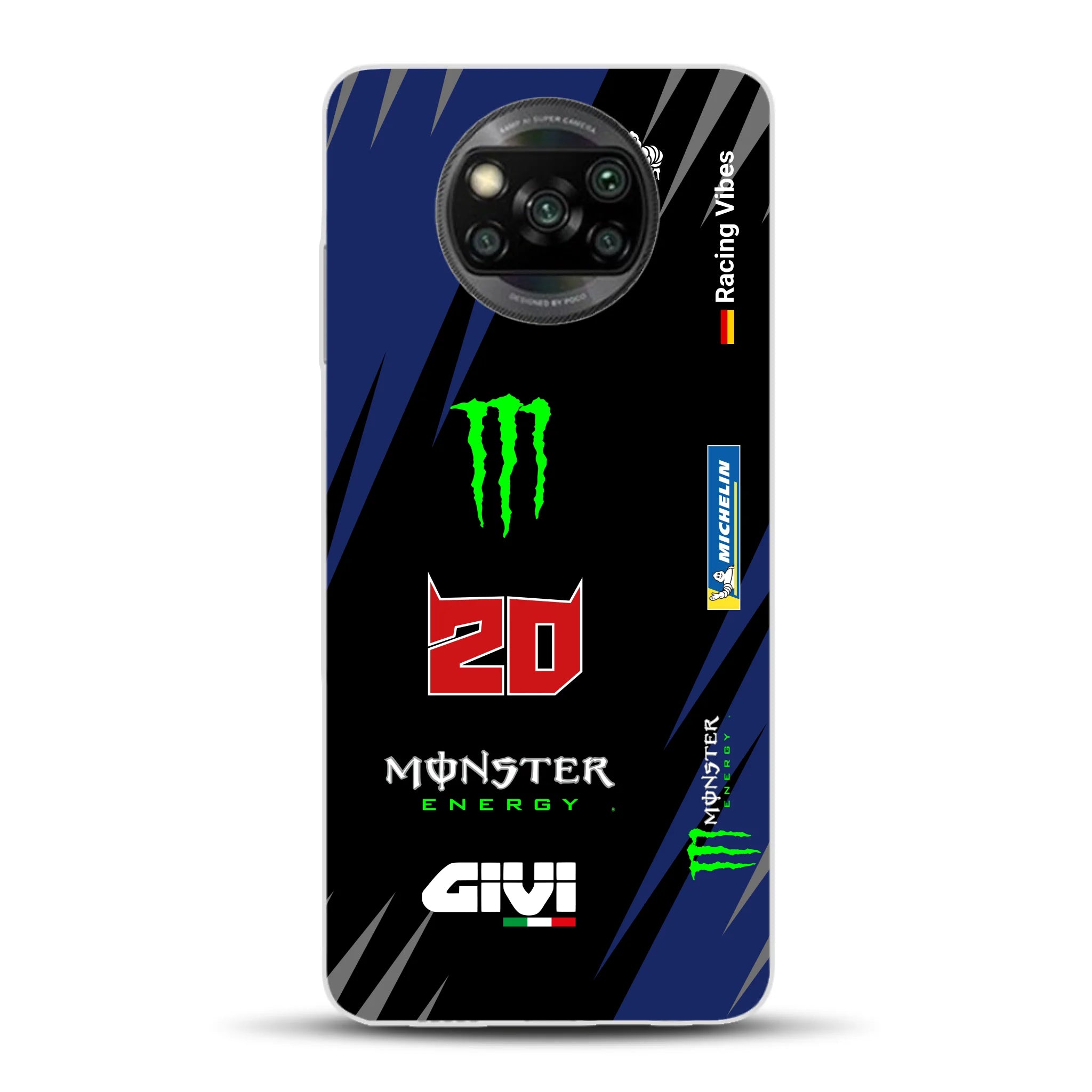YZR-M1 MotoGP 2025 Livery - Housse de téléphone portable personnalisée pour Xiaomi