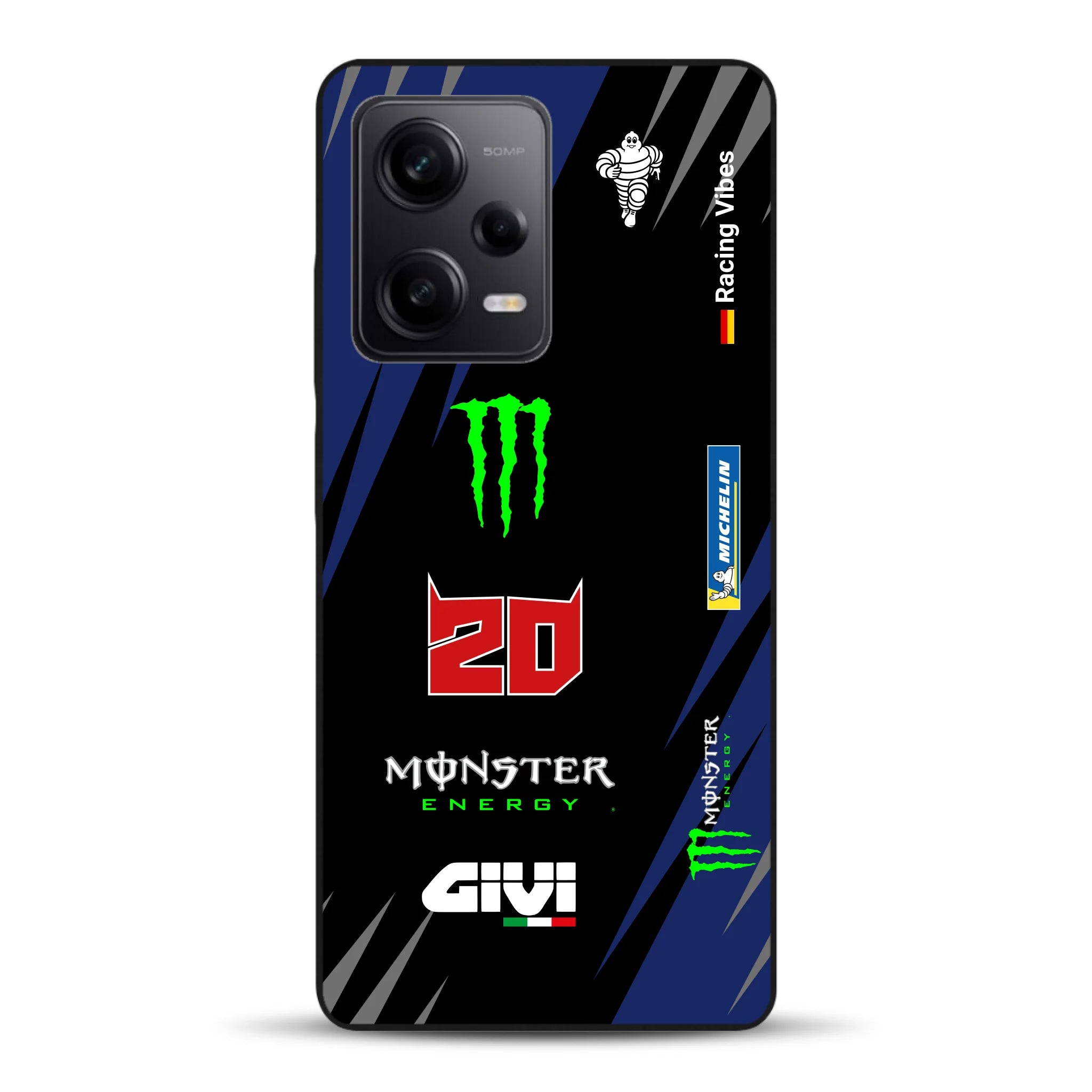 YZR-M1 MotoGP 2025 Livery - Housse de téléphone portable personnalisée pour Xiaomi