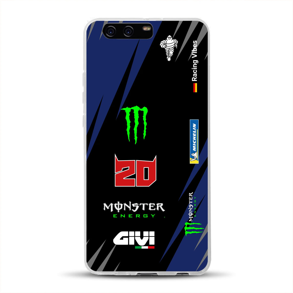 YZR-M1 MotoGP 2025 Livery - Housse de téléphone portable personnalisée pour Huawei