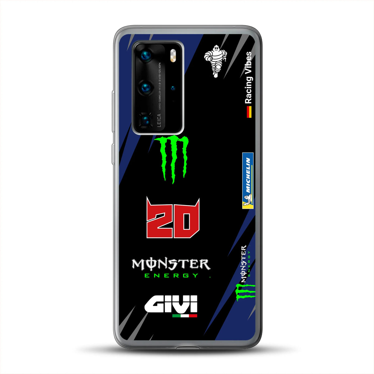 YZR-M1 MotoGP 2025 Livery - Housse de téléphone portable personnalisée pour Huawei
