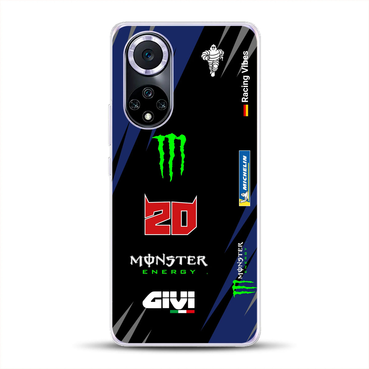 YZR-M1 MotoGP 2025 Livery - Housse de téléphone portable personnalisée pour Huawei