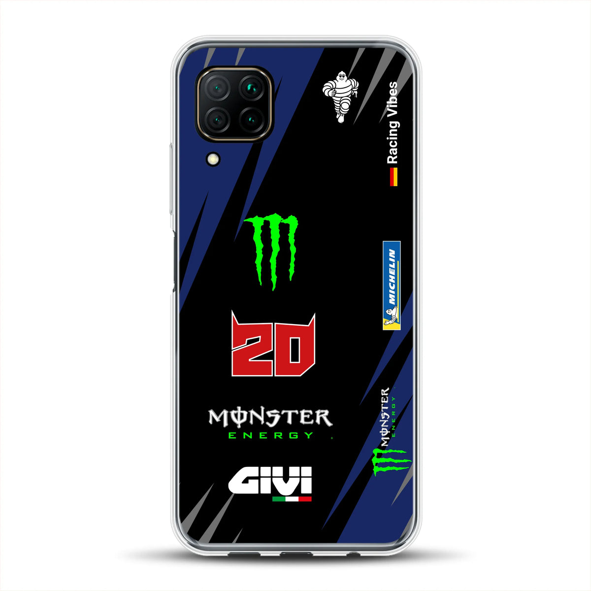 YZR-M1 MotoGP 2025 Livery - Housse de téléphone portable personnalisée pour Huawei