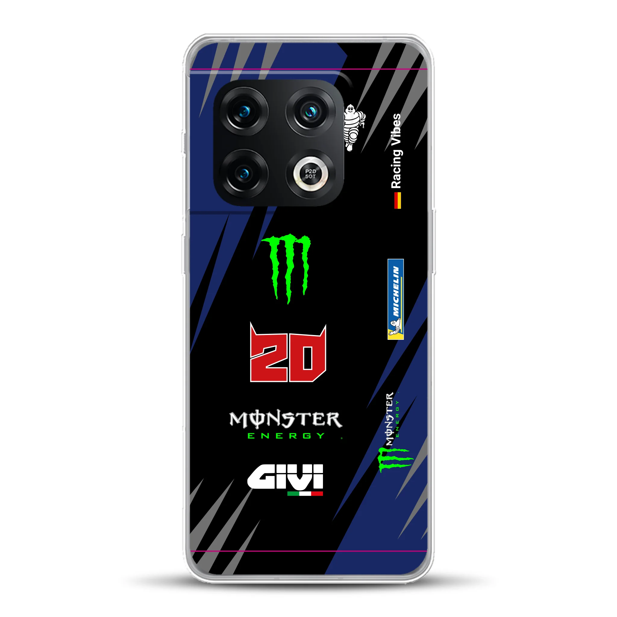 YZR-M1 MotoGP 2025 Livery - Custodia per cellulare personalizzata