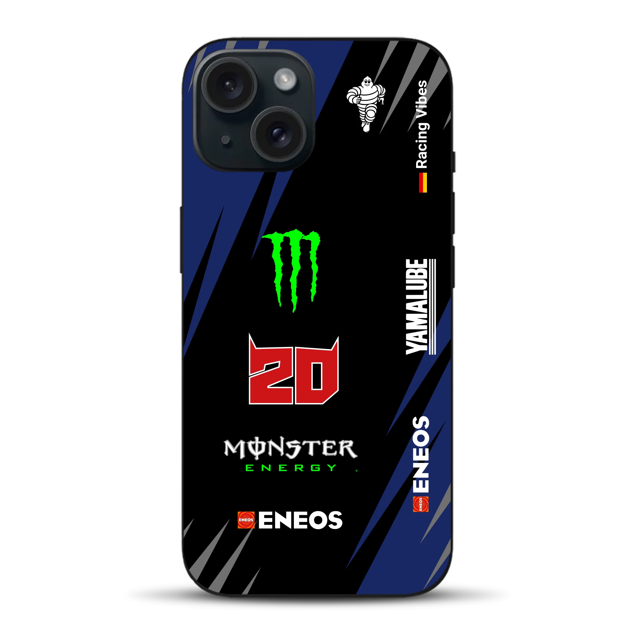 YZR-M1 MotoGP 2025 Livery - Custodia per cellulare personalizzata per iPhone