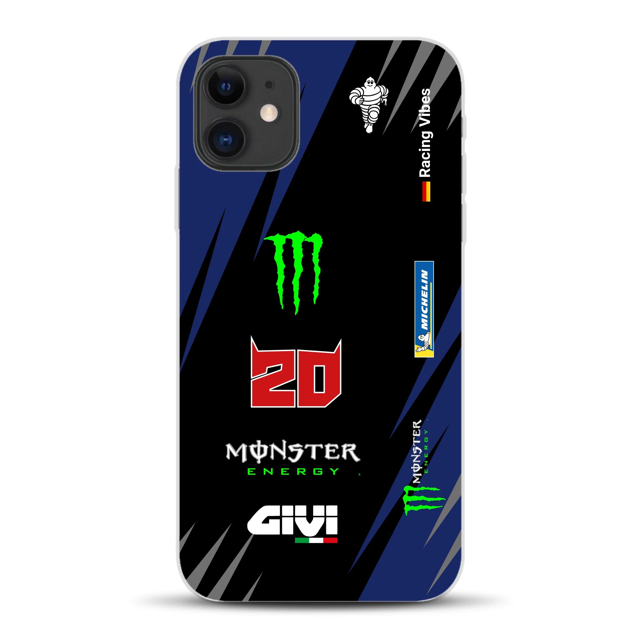 YZR-M1 MotoGP 2025 Livery - Custodia per cellulare personalizzata per iPhone