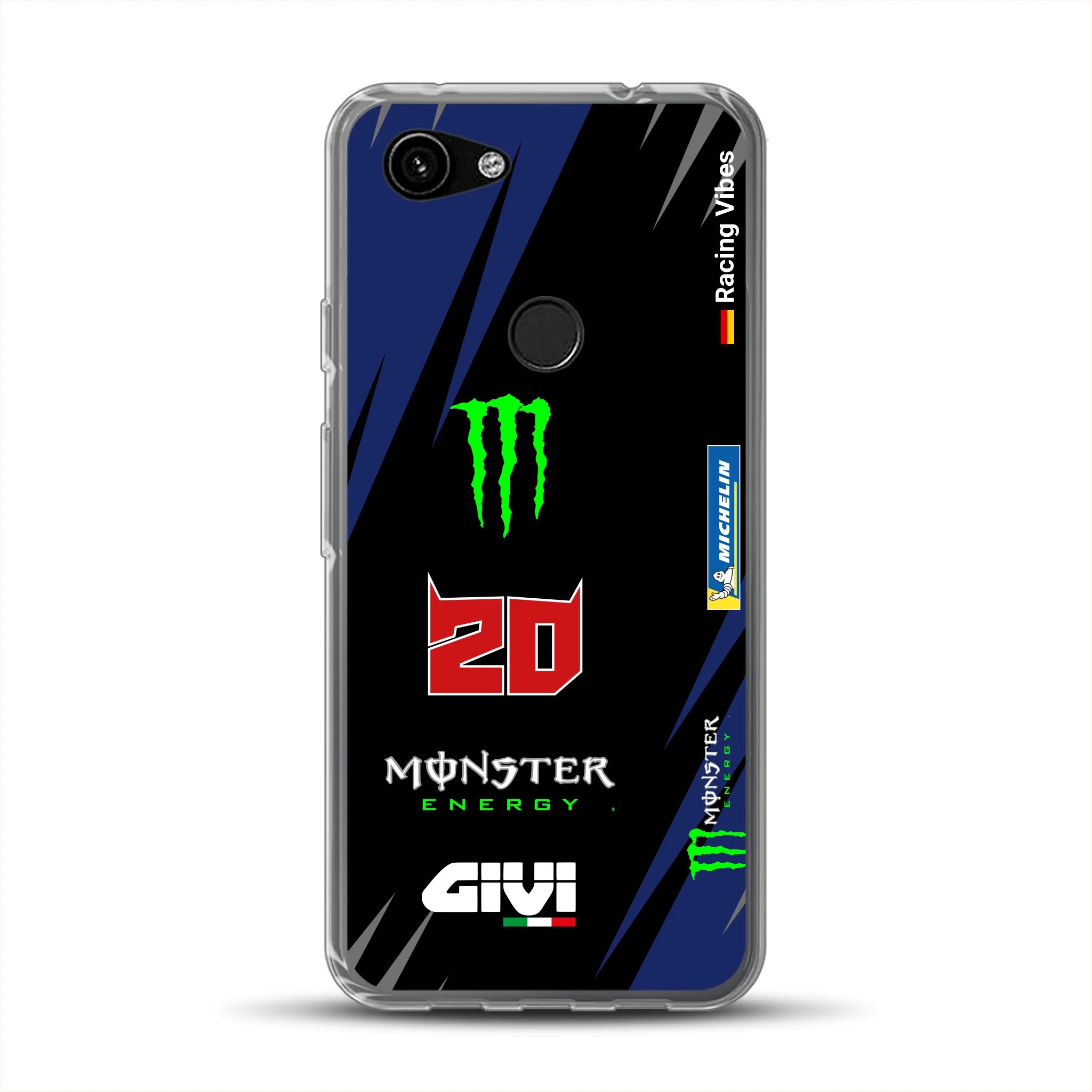 YZR-M1 MotoGP 2025 Livery - Housse de téléphone portable personnalisée pour Google