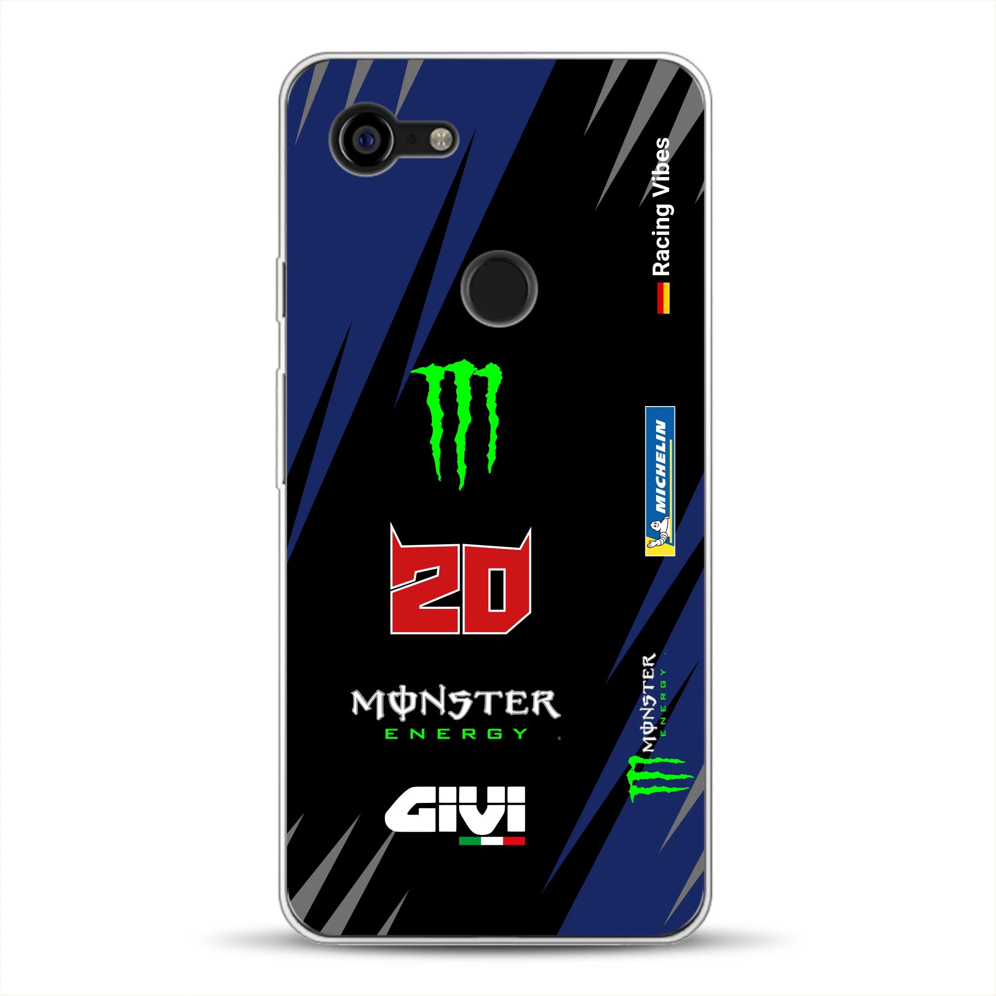 YZR-M1 MotoGP 2025 Livery - Housse de téléphone portable personnalisée pour Google