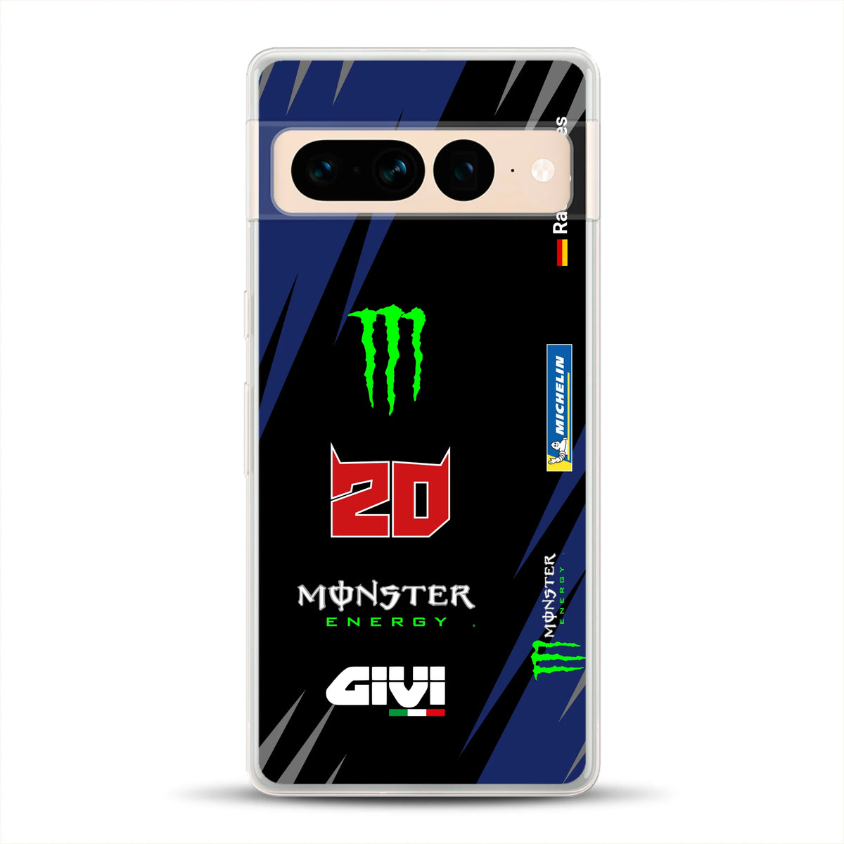 YZR-M1 MotoGP 2025 Livery - Housse de téléphone portable personnalisée pour Google