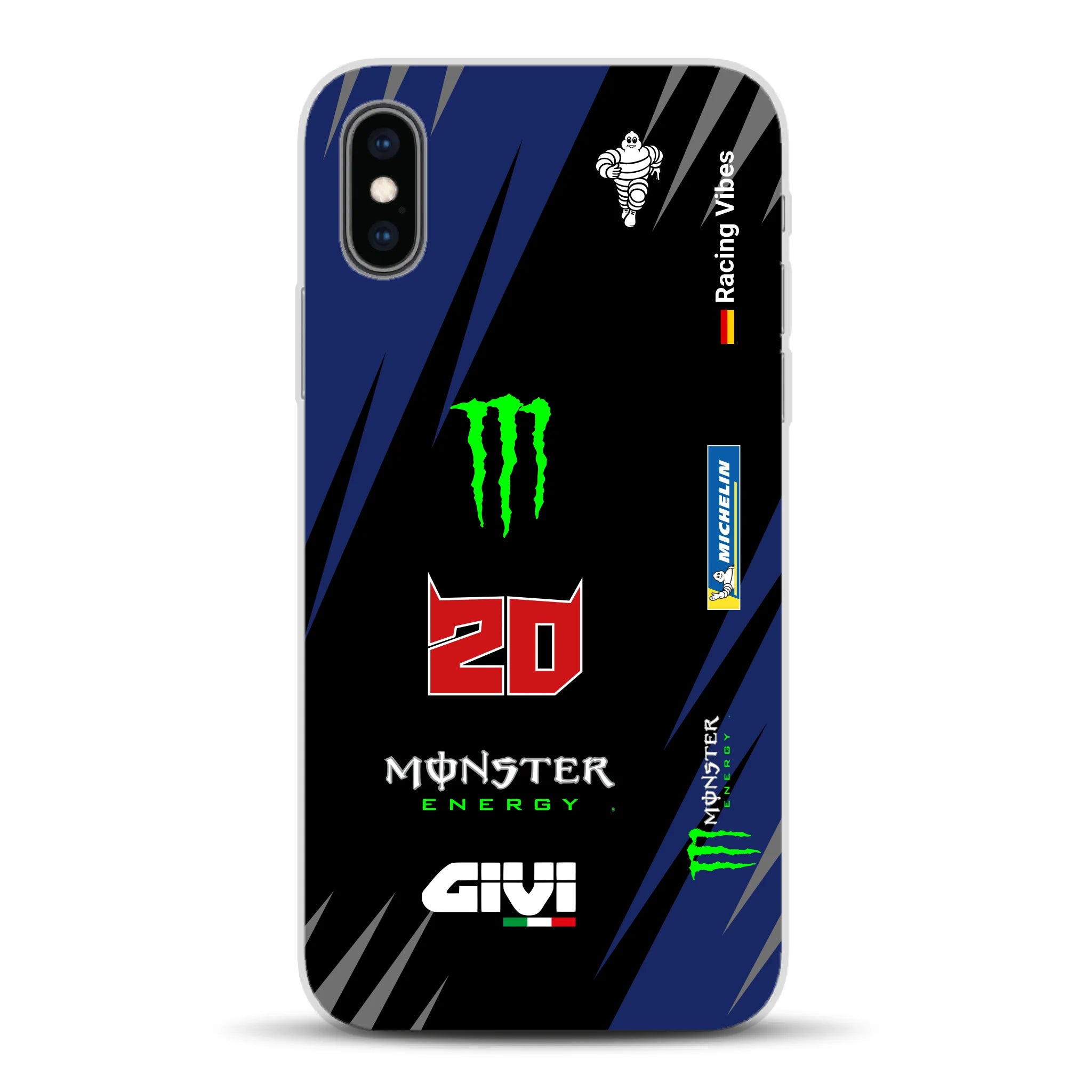 YZR-M1 MotoGP 2025 Livery - Individuelle Handyhülle für iPhone