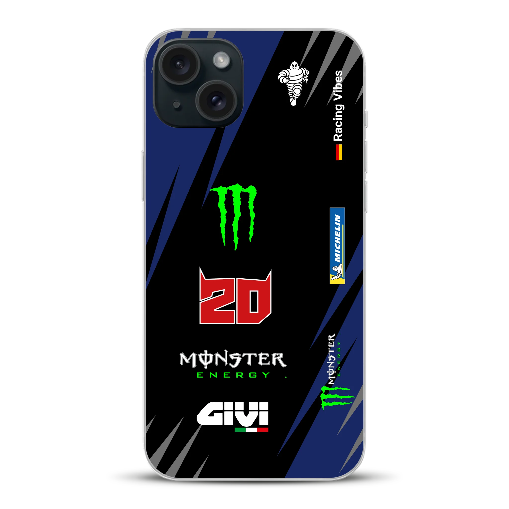 YZR-M1 MotoGP 2025 Livery - Individuelle Handyhülle für iPhone