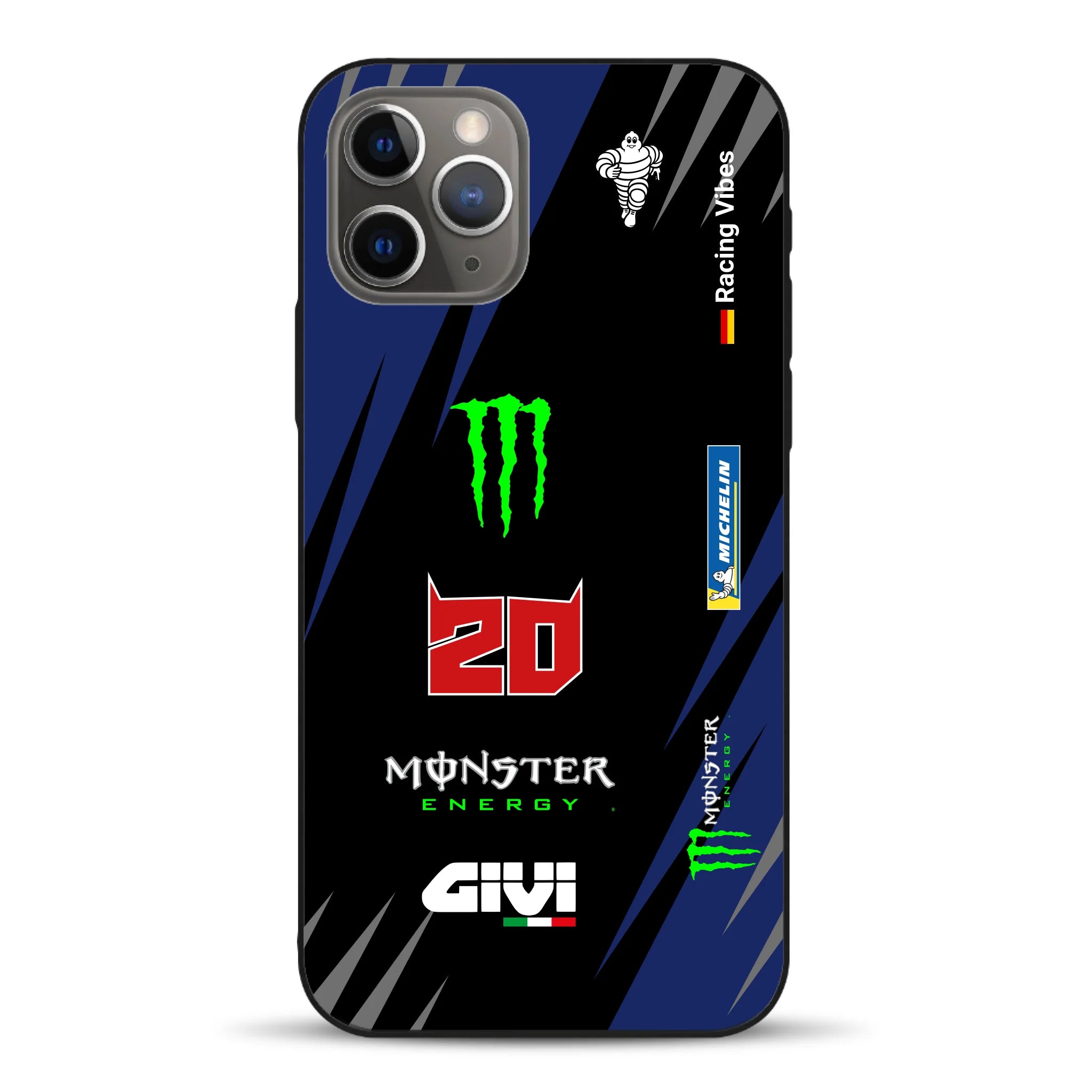 YZR-M1 MotoGP 2025 Livery - Housse de téléphone portable personnalisée pour iPhone