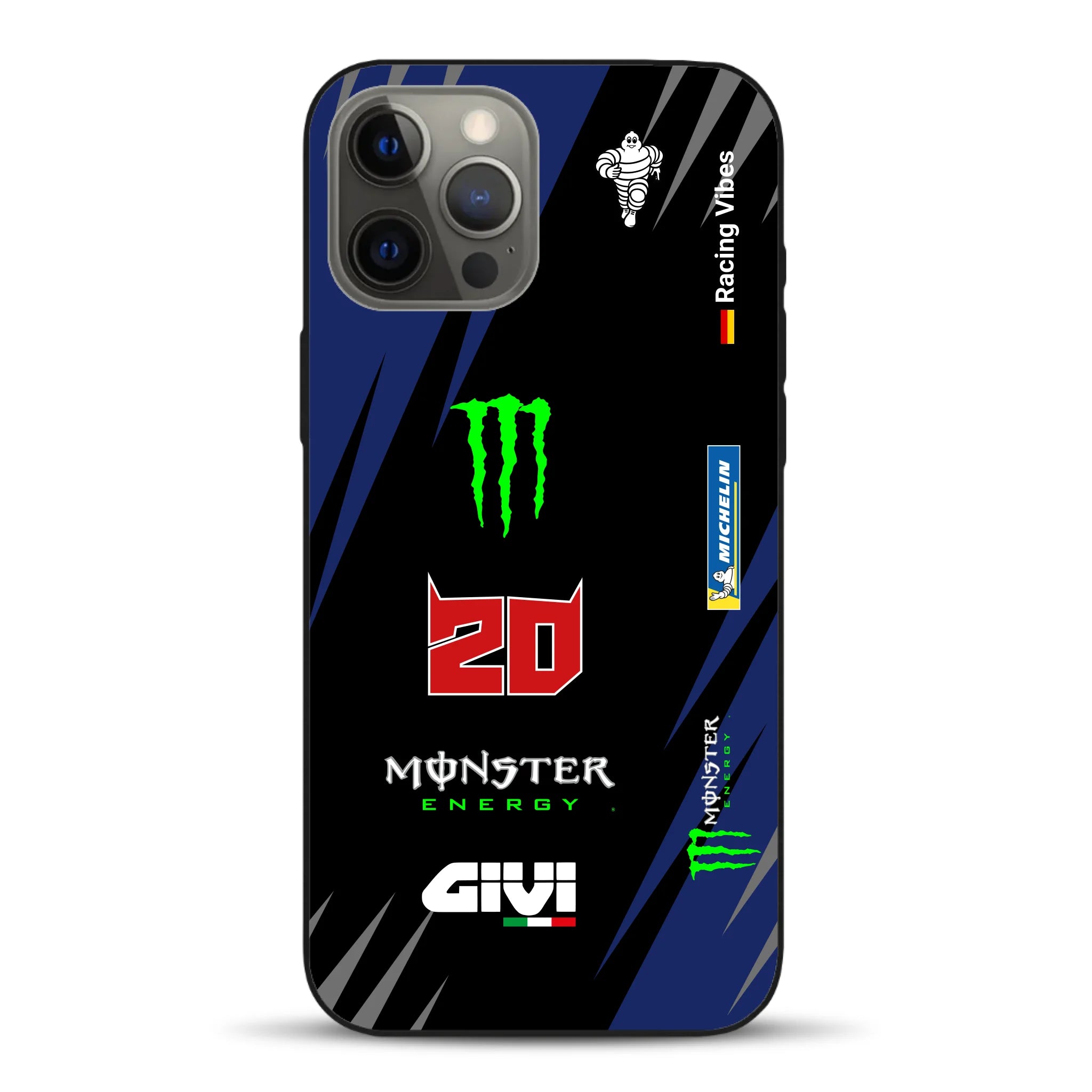 YZR-M1 MotoGP 2025 Livery - Housse de téléphone portable personnalisée pour iPhone