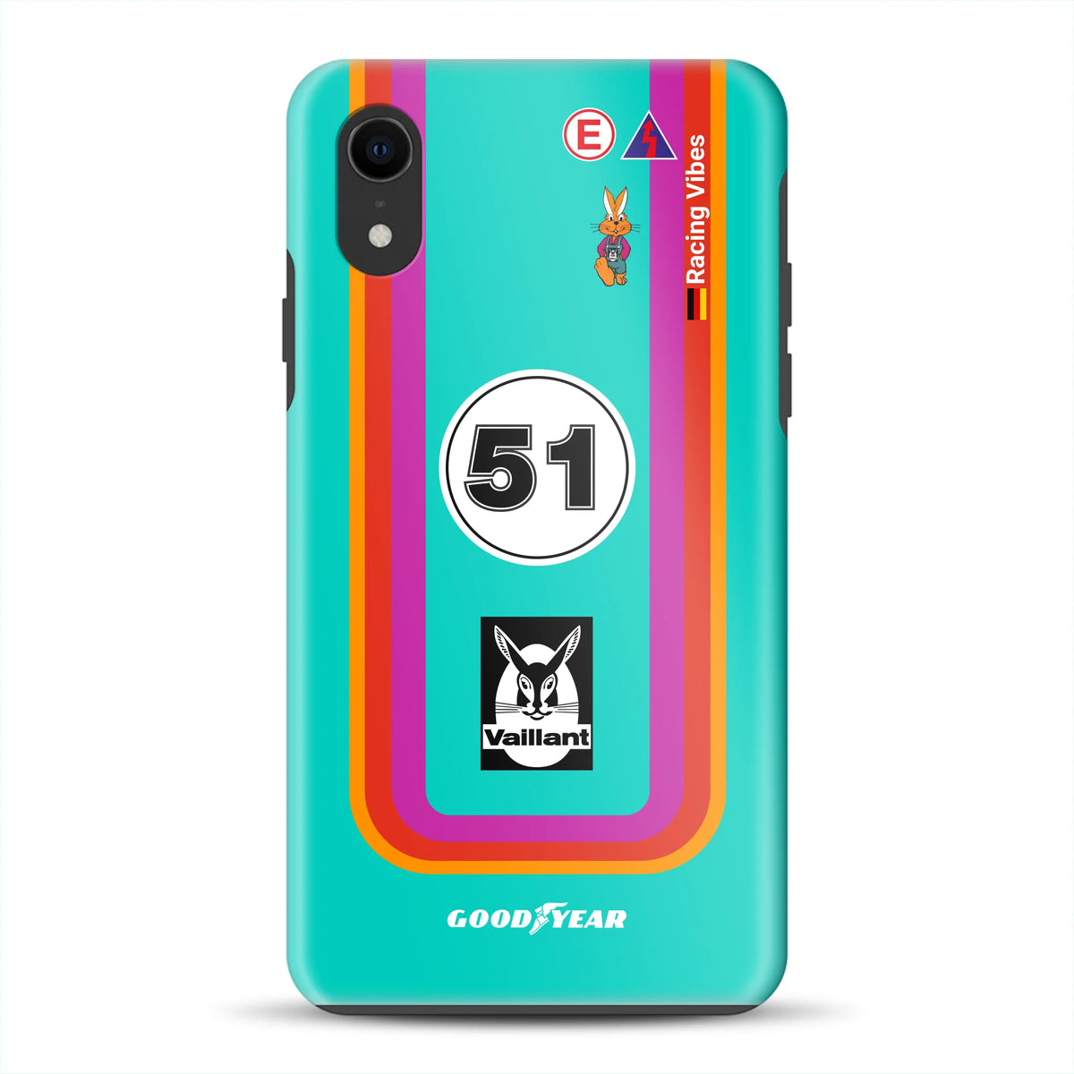 Porsche 935 K3 Vaillant Kremer Racing 1977 Livery - Custom Premium Case for iPhone