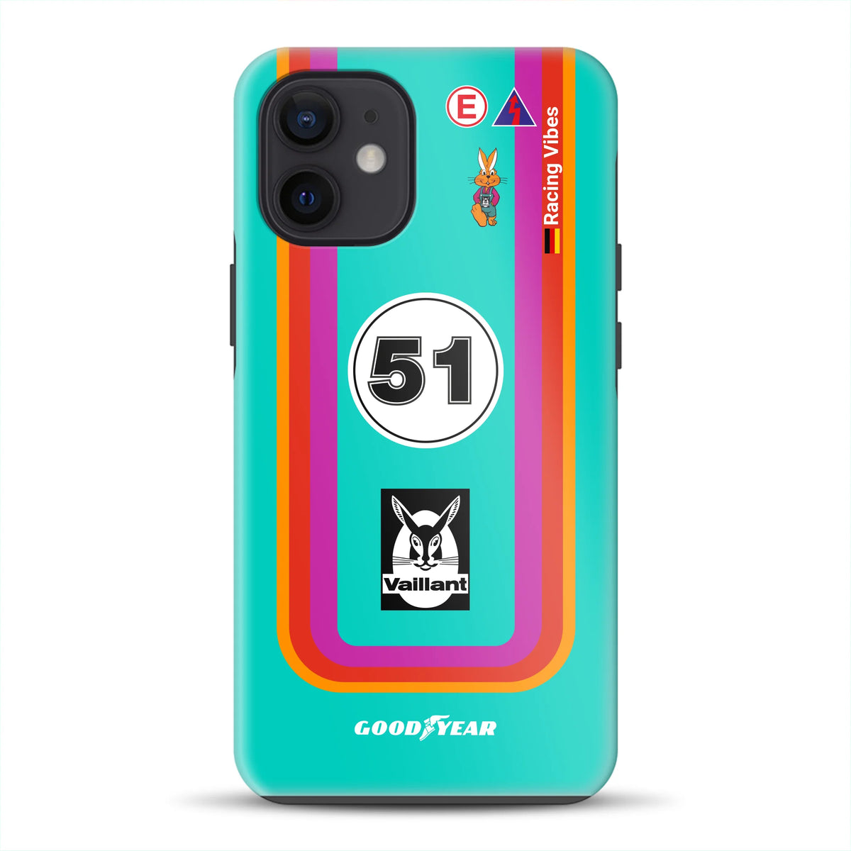 Porsche 935 K3 Vaillant Kremer Racing 1977 Livery - Custom Premium Case for iPhone