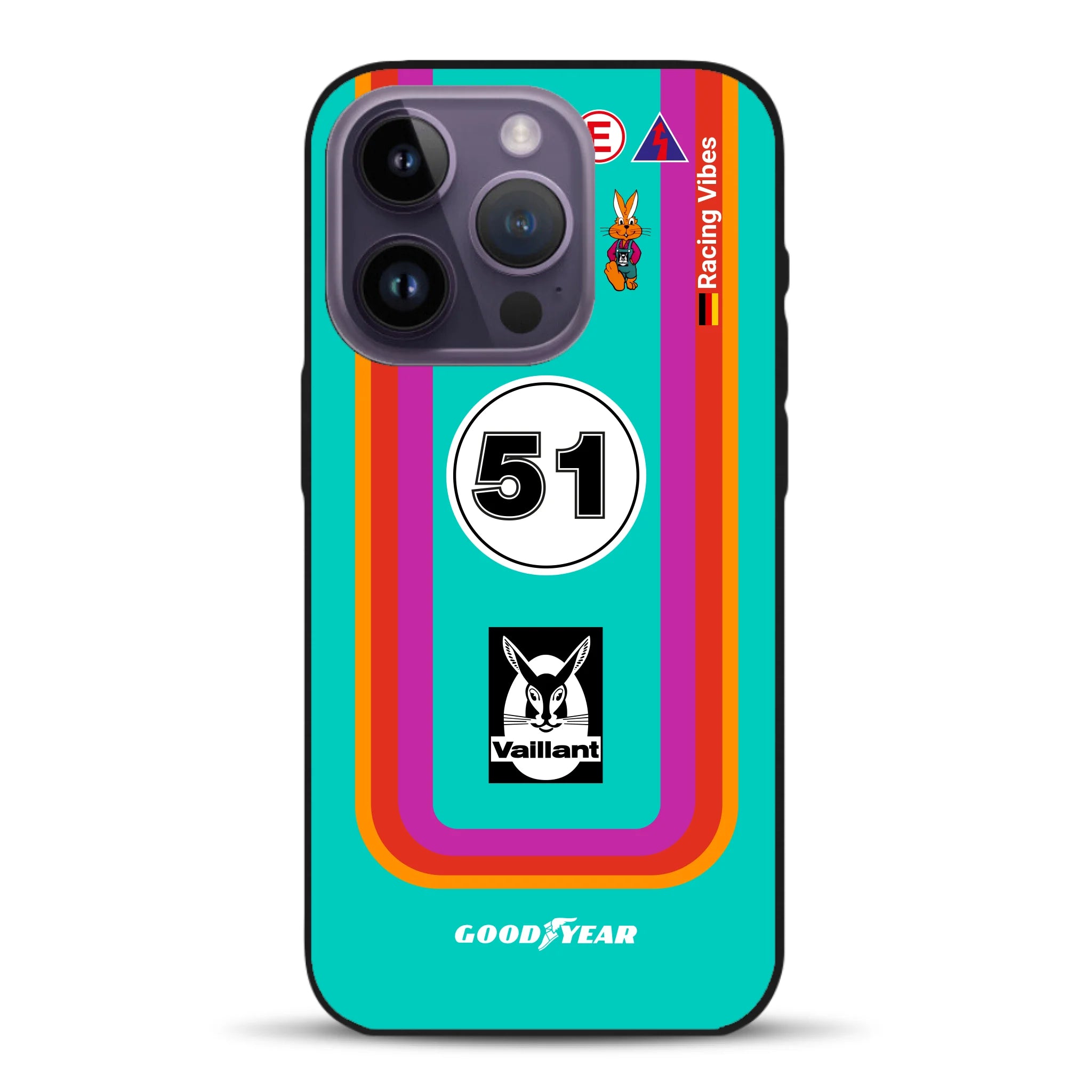 Porsche 935 K3 Vaillant Kremer Racing 1977 Livery - Custom phone case for iPhone